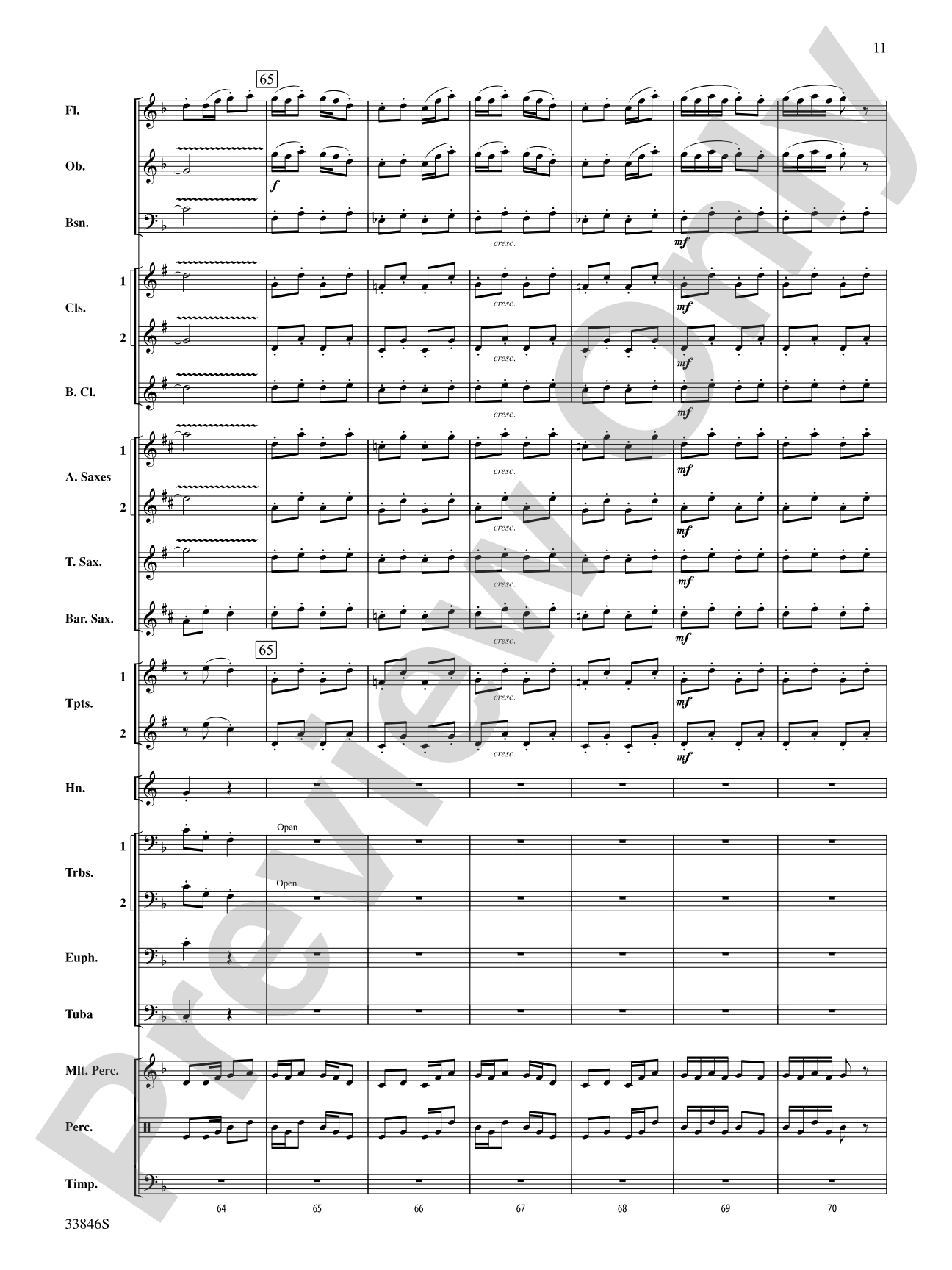 Mother Goose Suite: Concert Band Conductor Score & Parts
