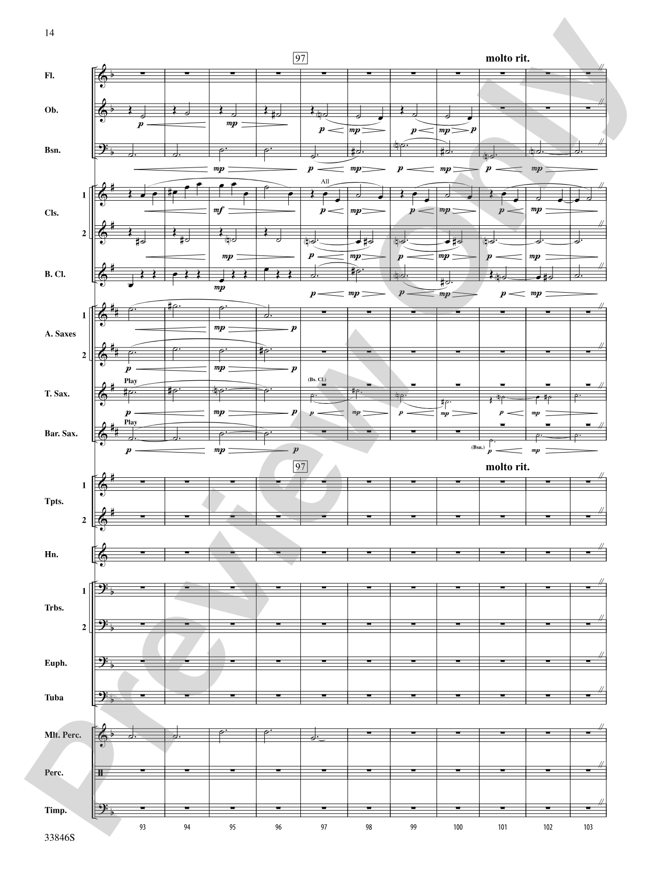 Mother Goose Suite: Concert Band Conductor Score & Parts