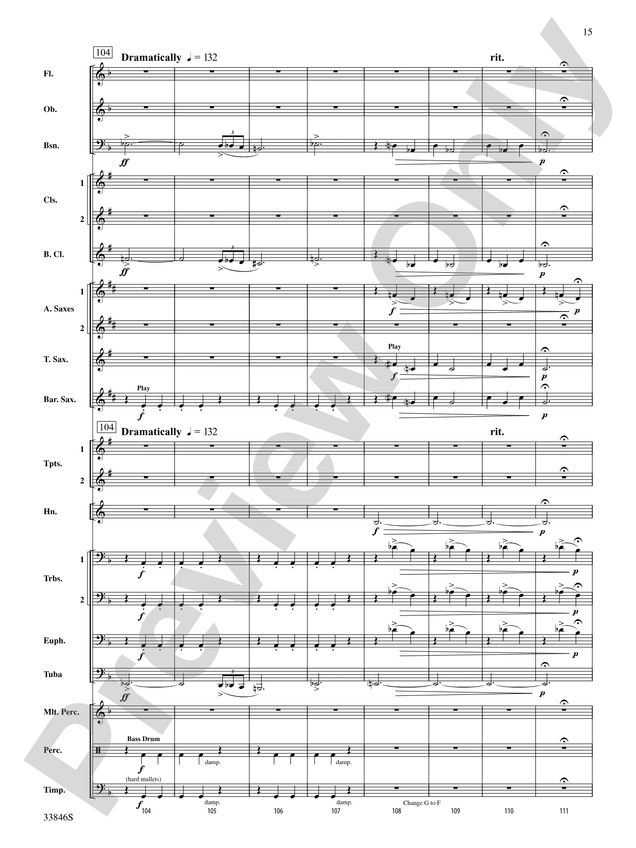 Mother Goose Suite: Concert Band Conductor Score & Parts