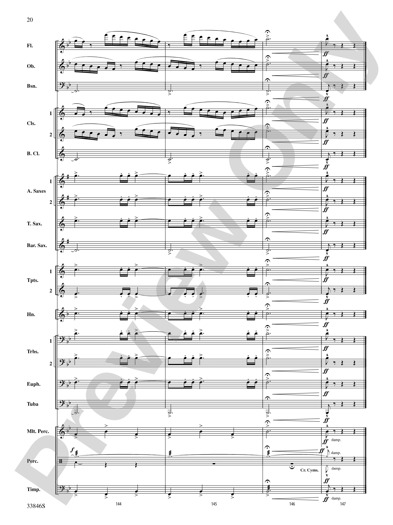 Mother Goose Suite: Concert Band Conductor Score & Parts