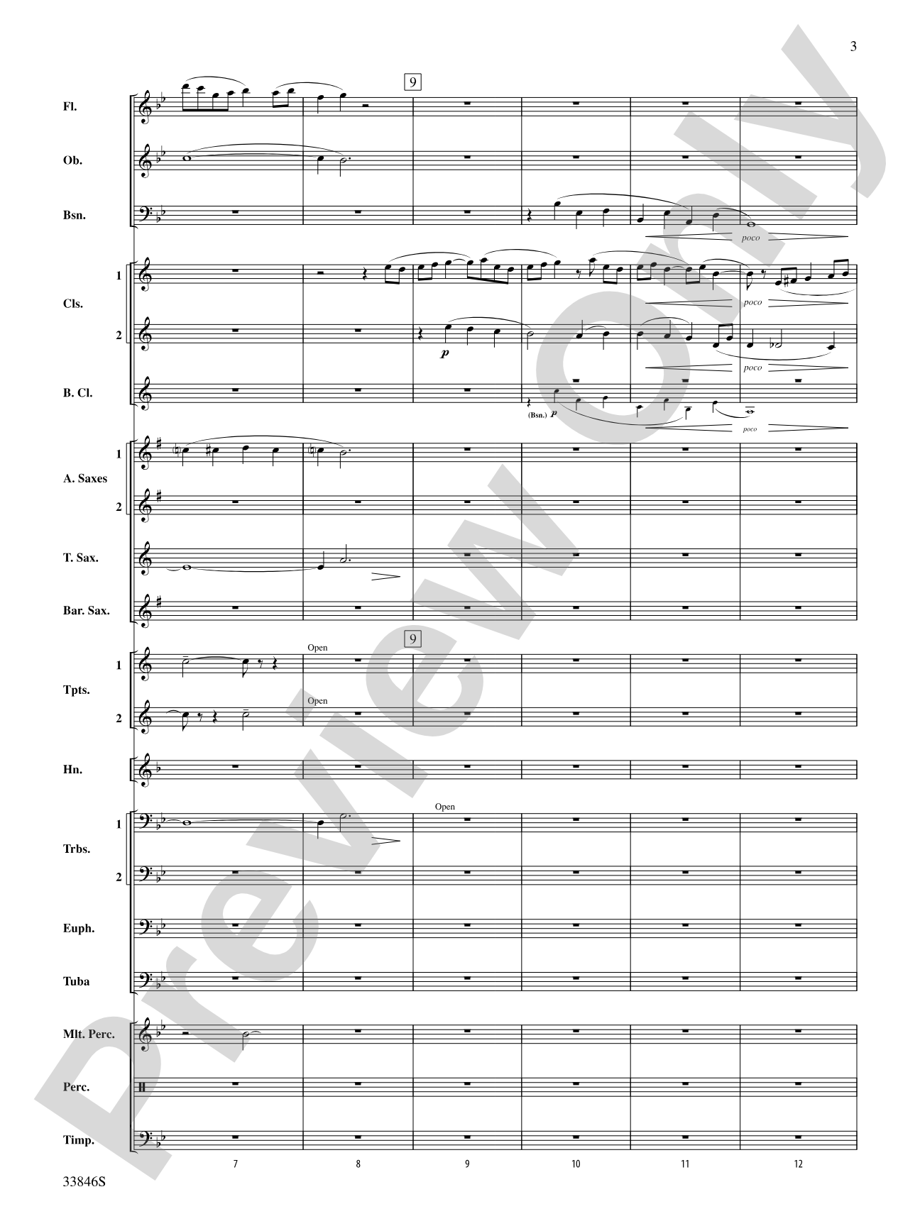 Mother Goose Suite: Concert Band Conductor Score & Parts