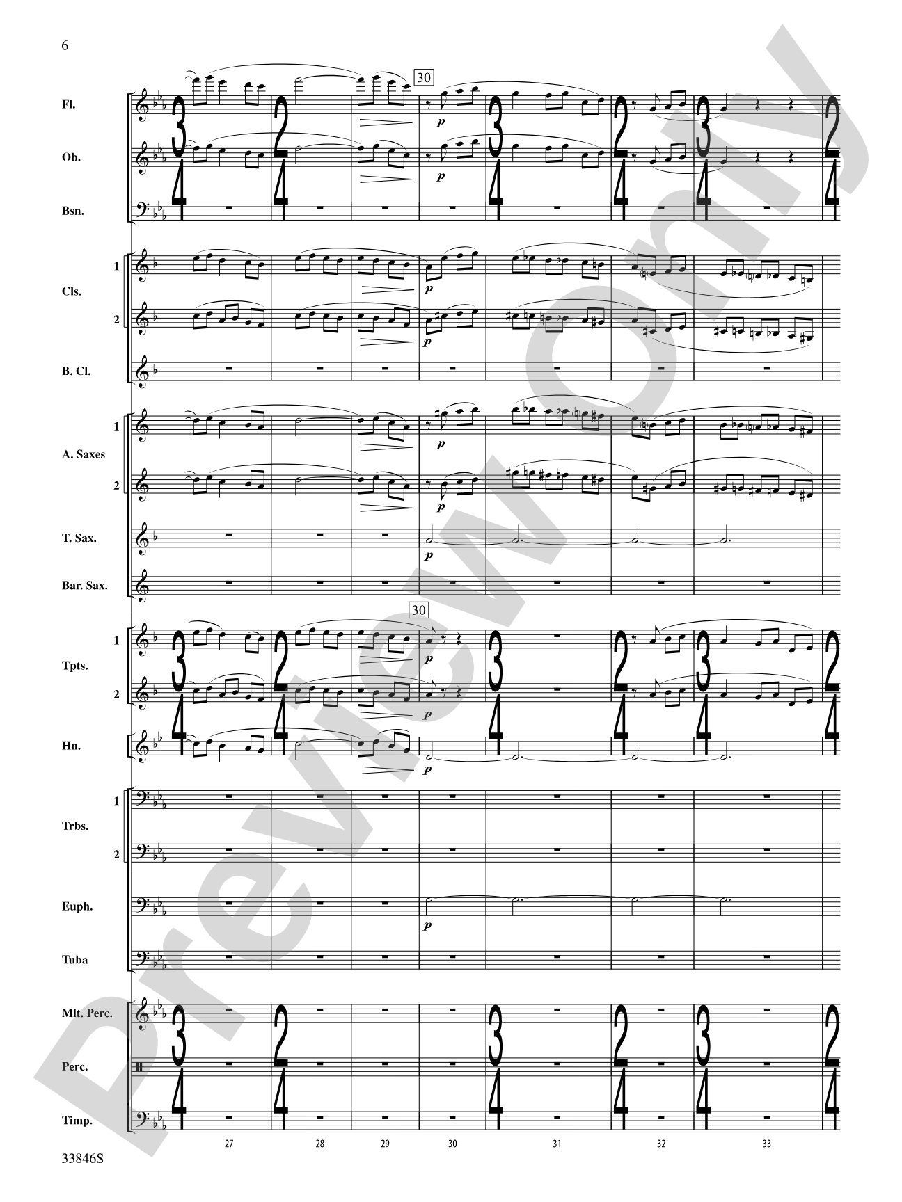 Mother Goose Suite: Concert Band Conductor Score & Parts