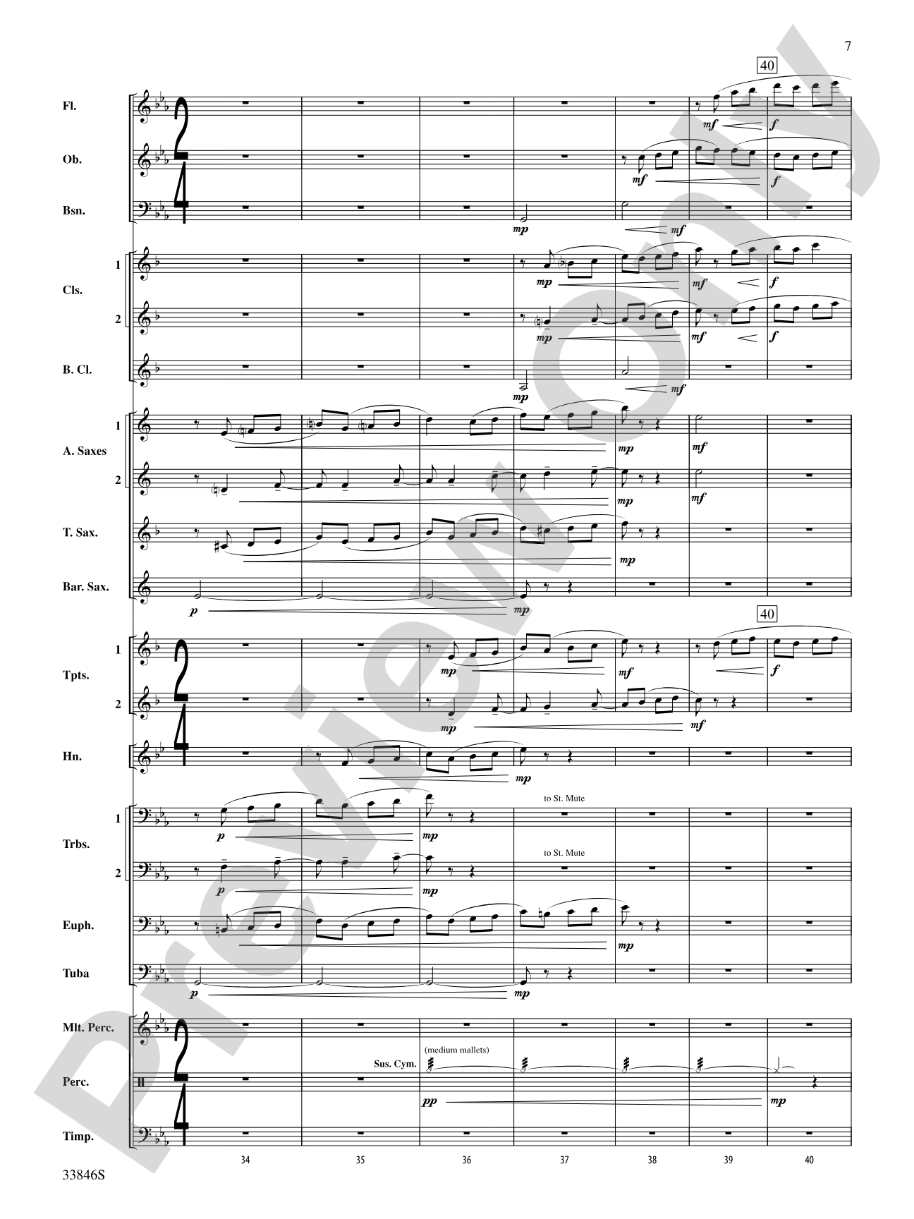Mother Goose Suite: Concert Band Conductor Score & Parts