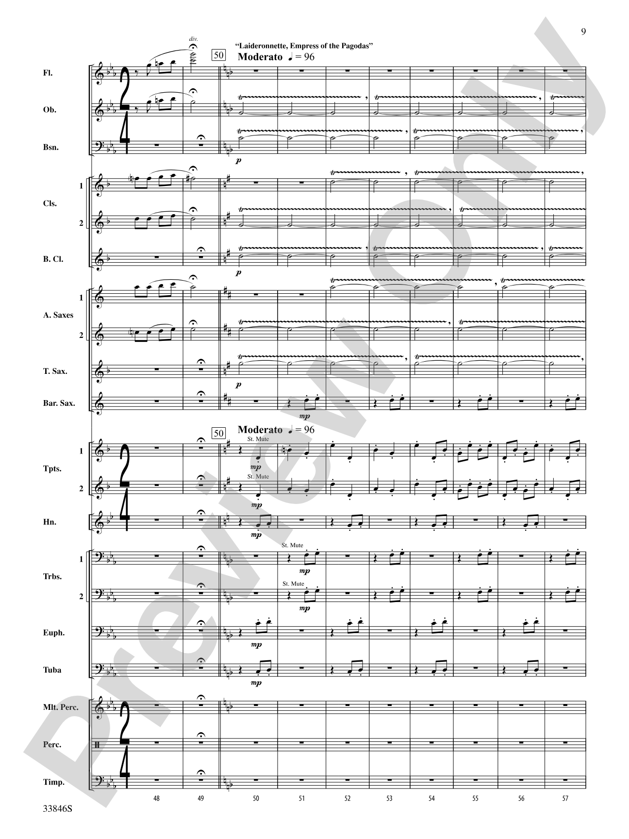 Mother Goose Suite: Concert Band Conductor Score & Parts