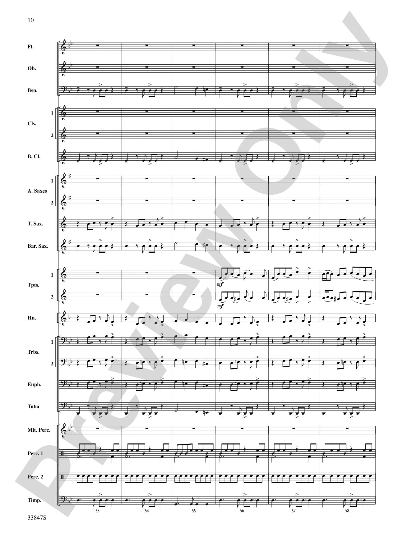 Ritual: Concert Band Conductor Score & Parts