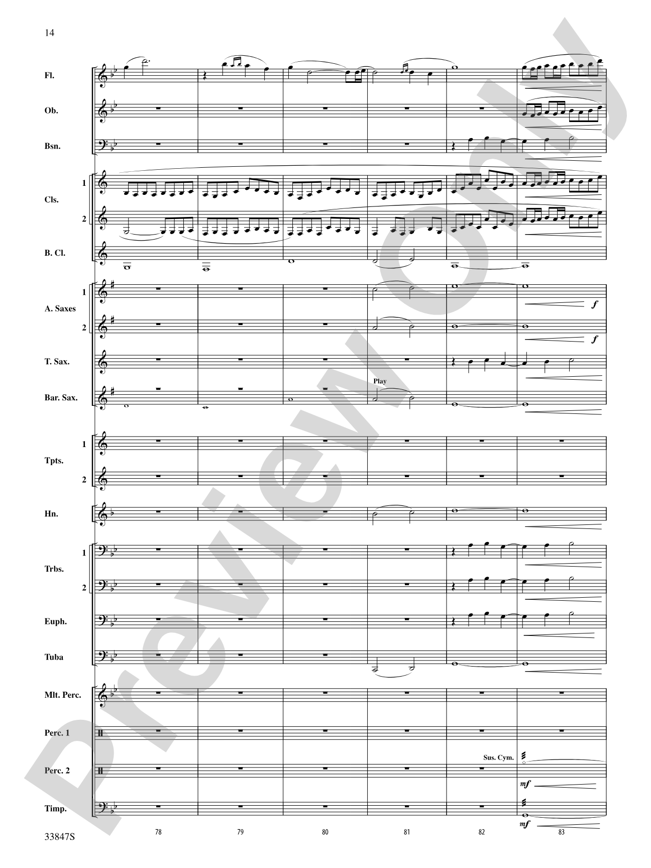 Ritual: Concert Band Conductor Score & Parts