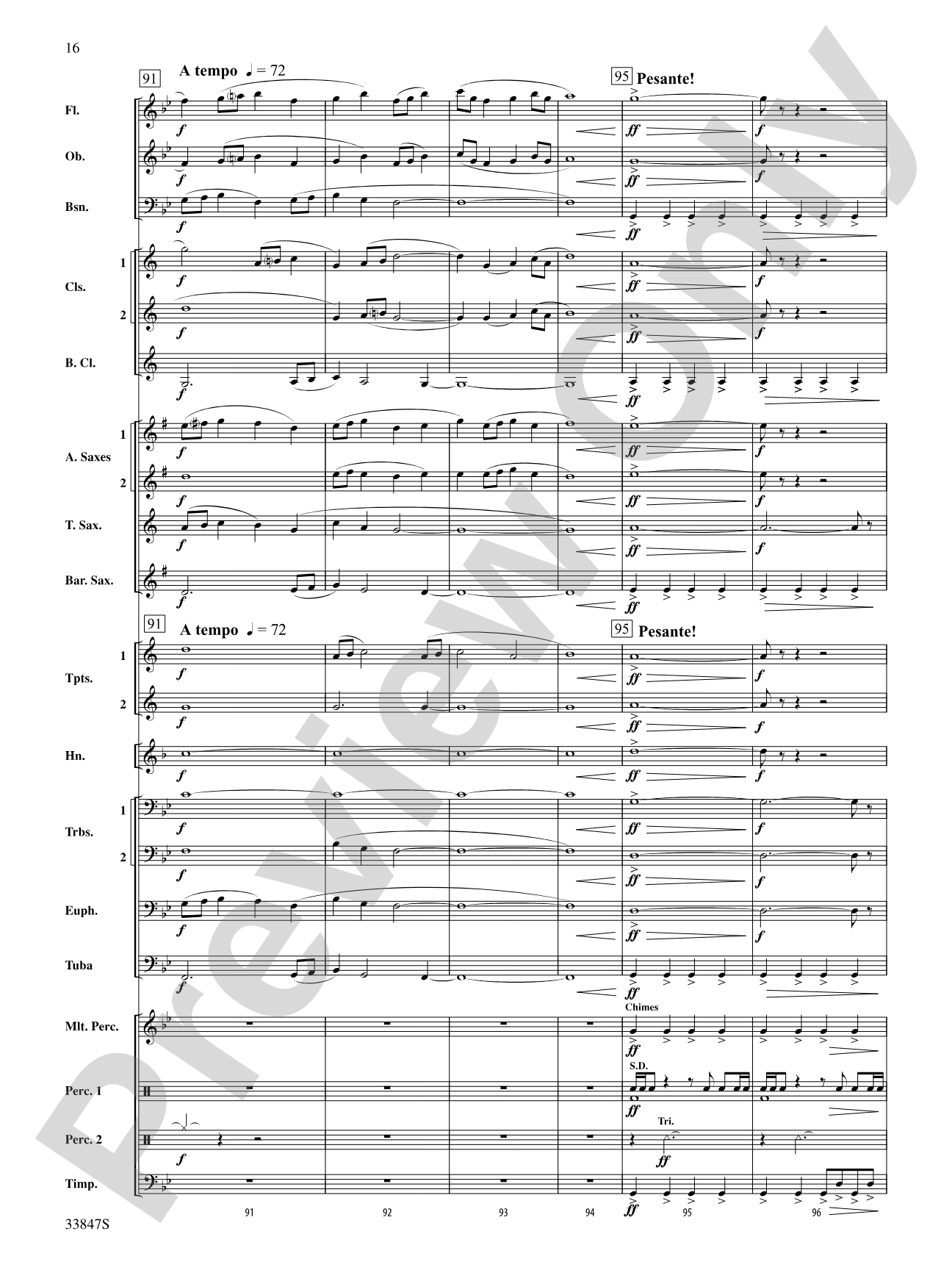 Ritual: Concert Band Conductor Score & Parts