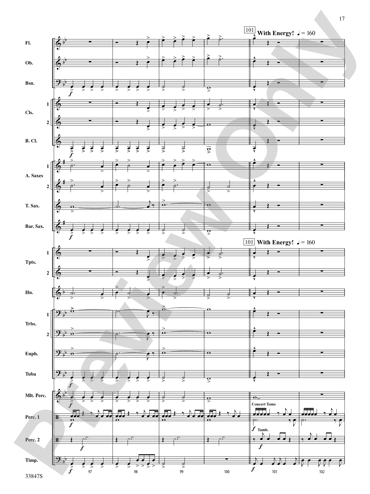 Ritual: Concert Band Conductor Score & Parts