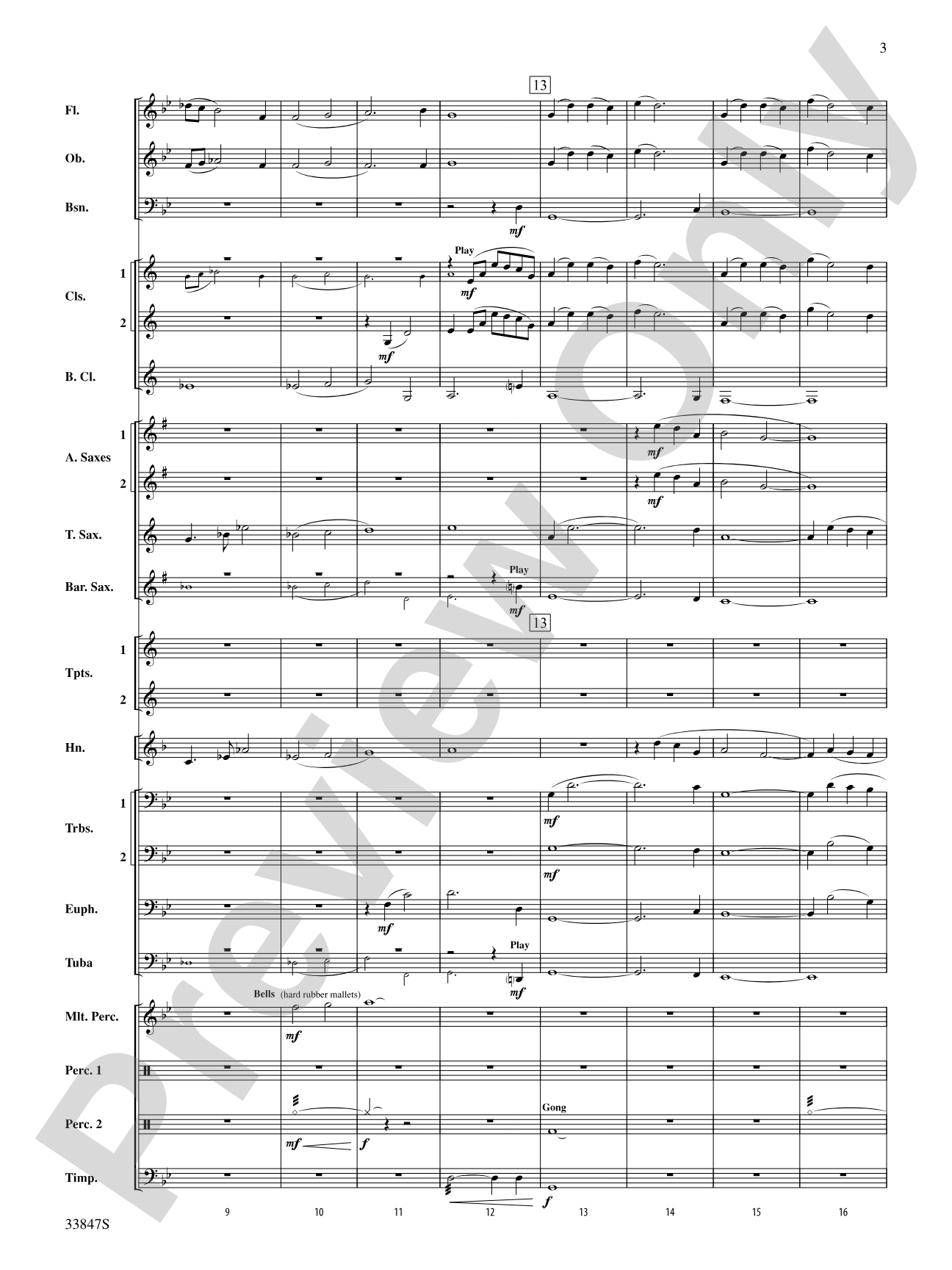 Ritual: Concert Band Conductor Score & Parts