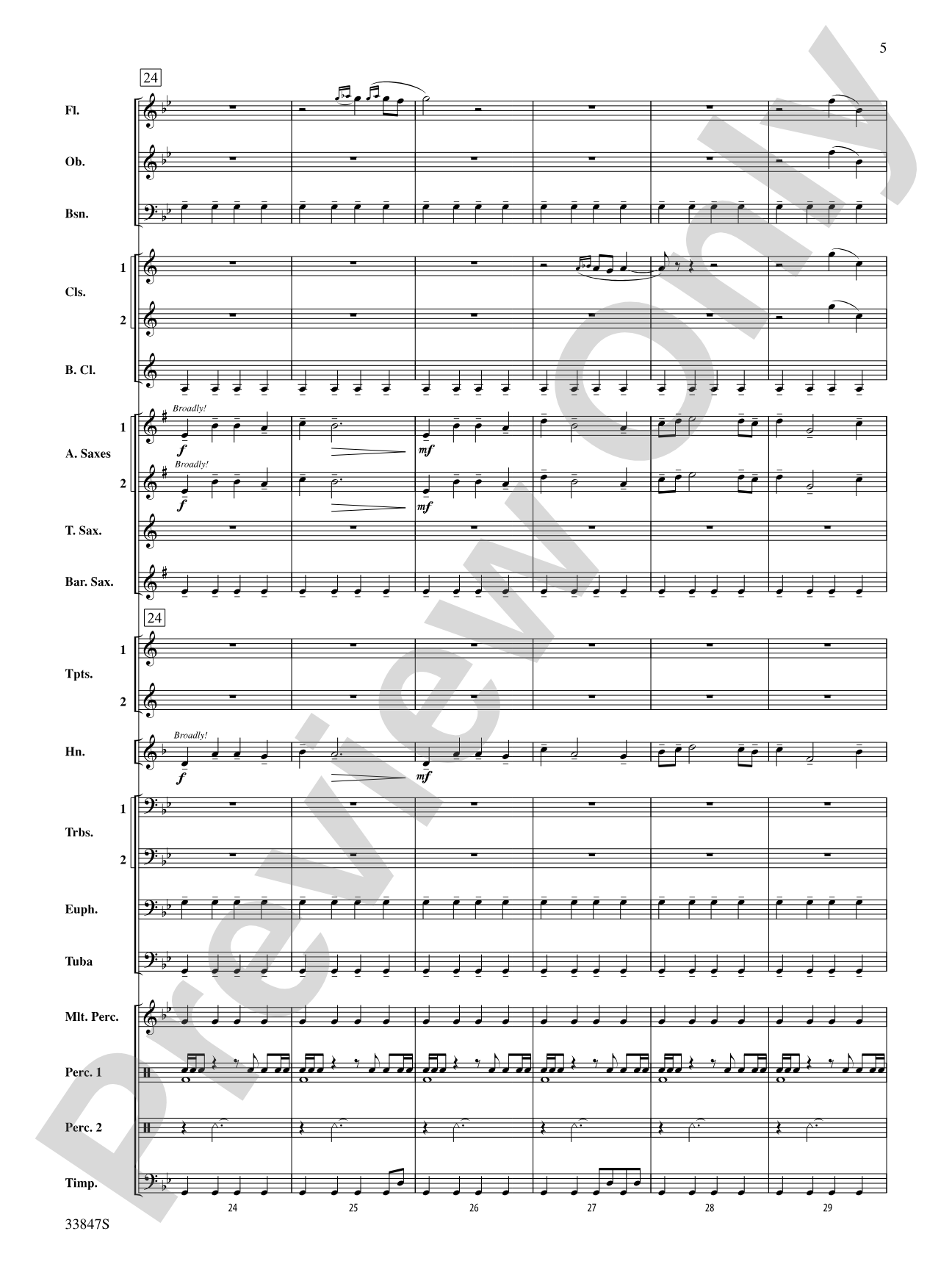 Ritual: Concert Band Conductor Score & Parts