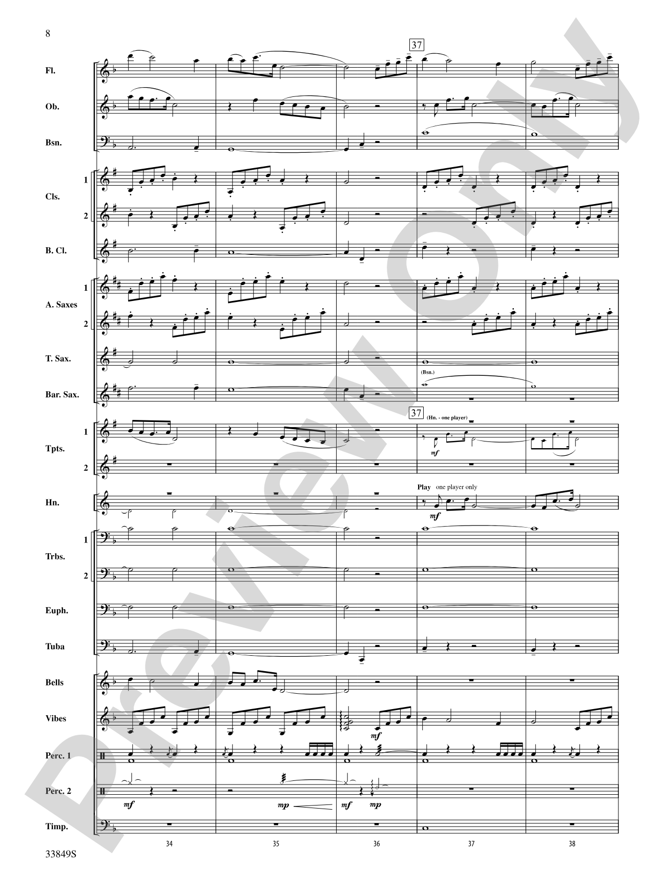Fallen Heroes: Concert Band Conductor Score & Parts