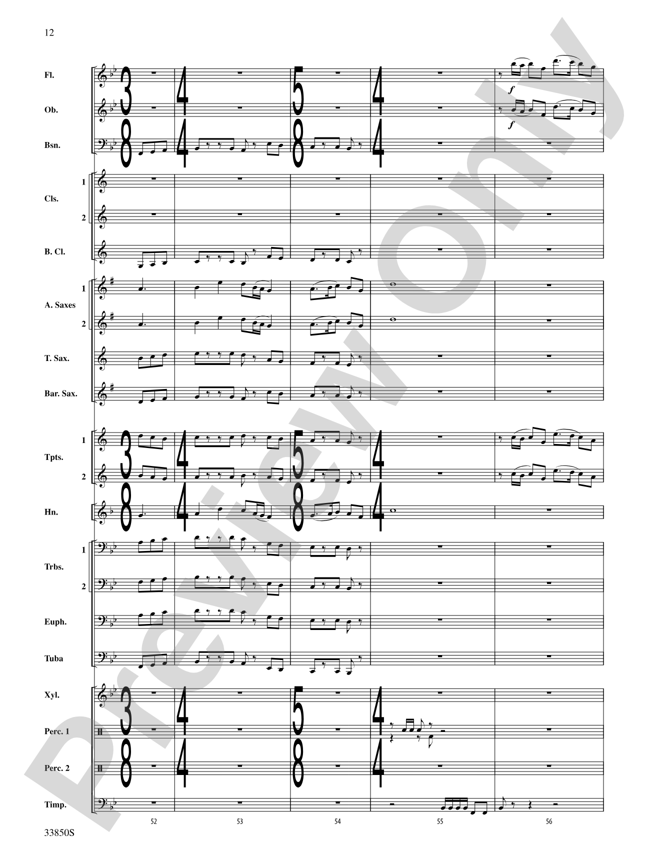 Gateway West: Concert Band Conductor Score & Parts