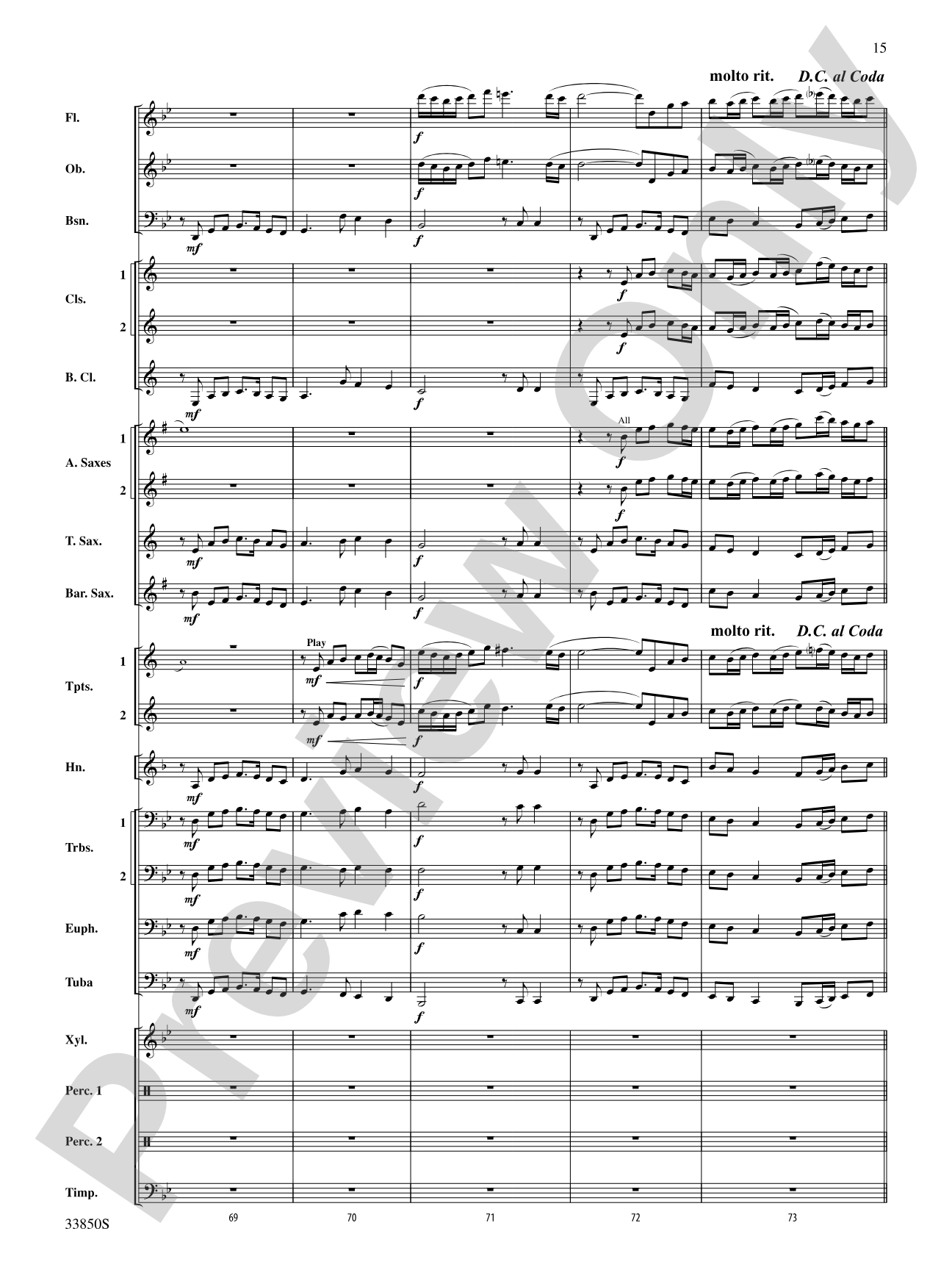 Gateway West: Concert Band Conductor Score & Parts