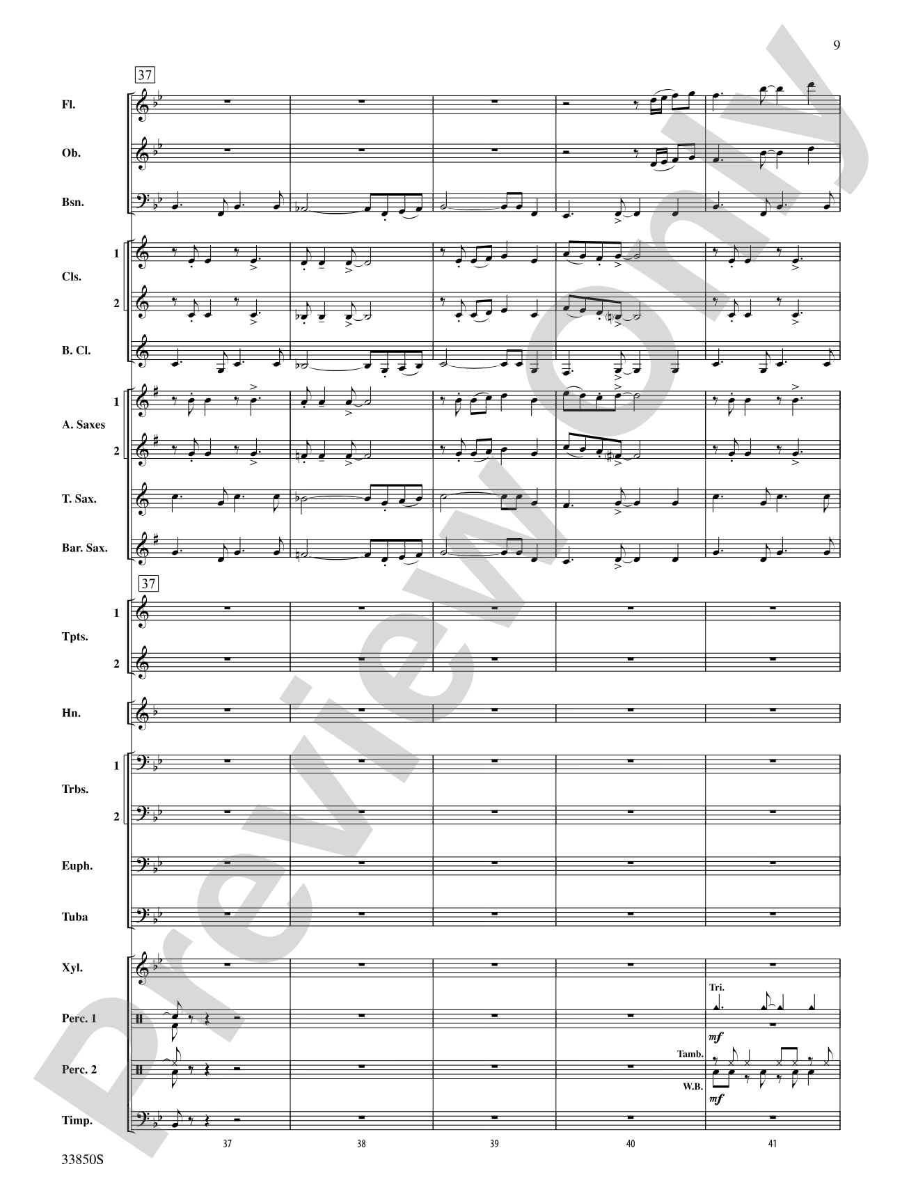Gateway West: Concert Band Conductor Score & Parts