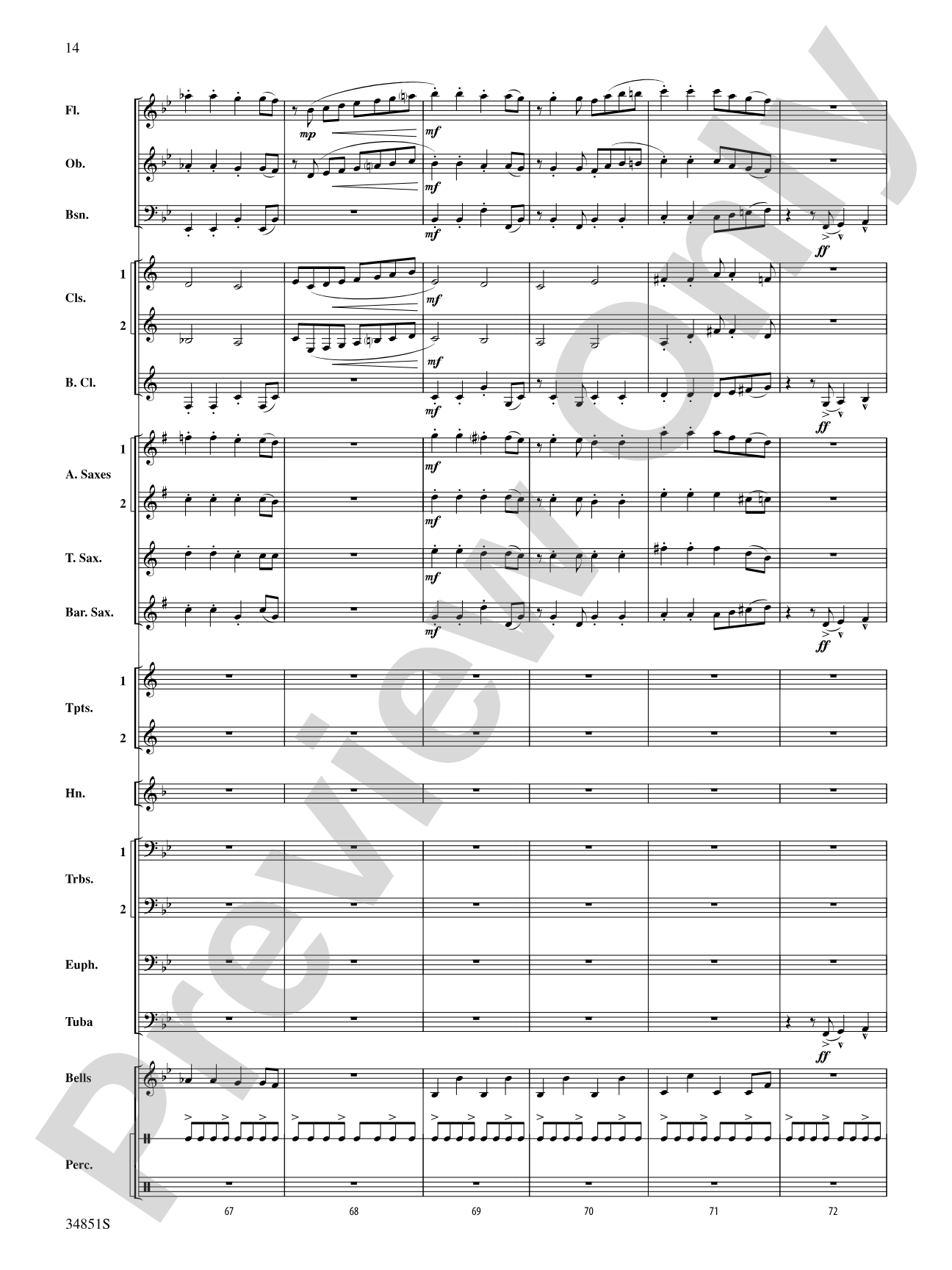 Jamaican Sailaway: Concert Band Conductor Score & Parts