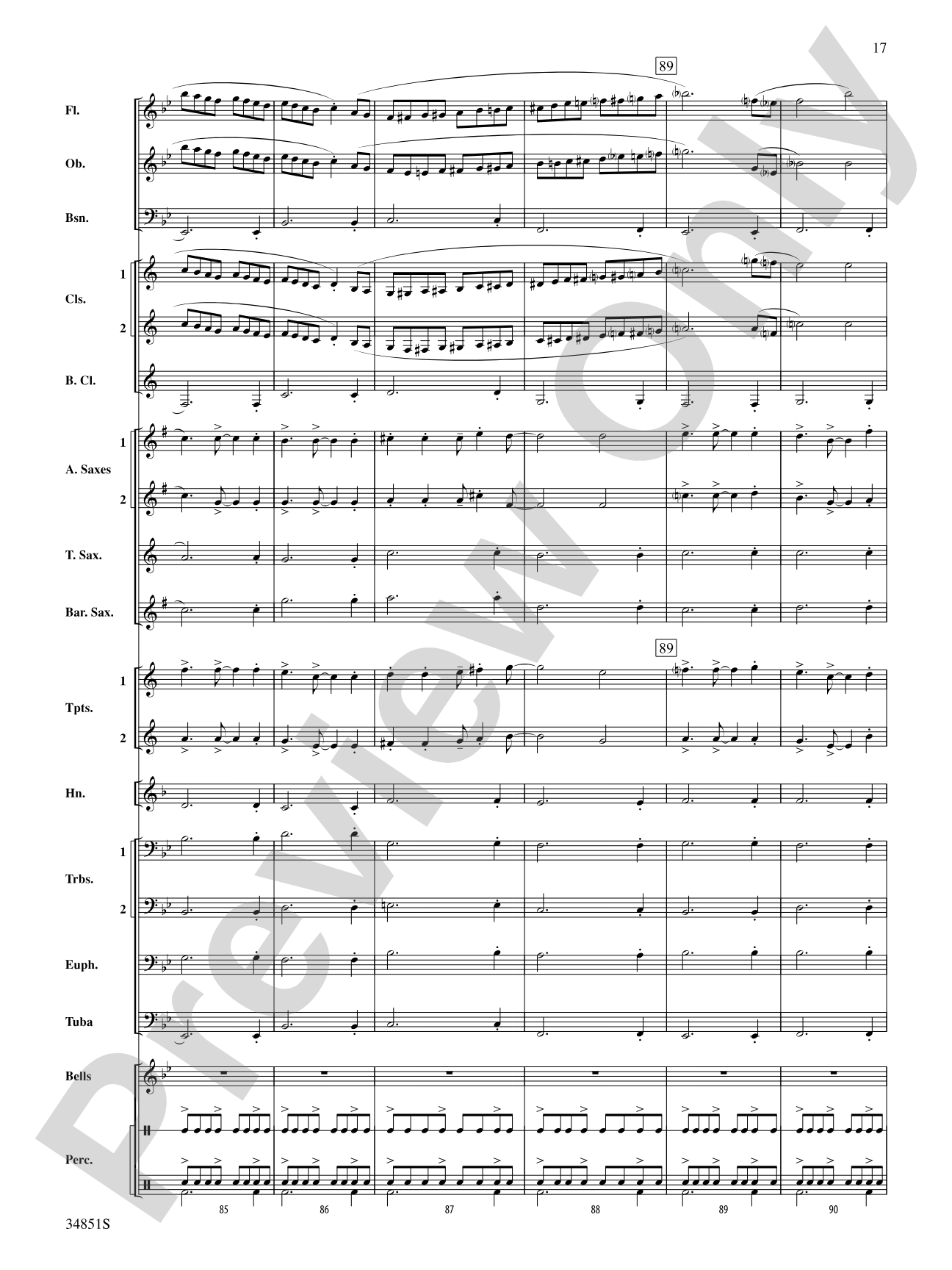 Jamaican Sailaway: Concert Band Conductor Score & Parts