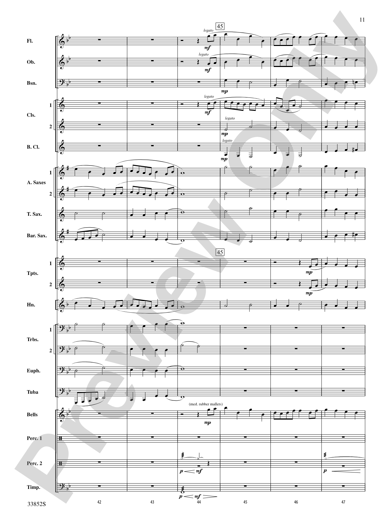 Monticello Mosaic: Concert Band Conductor Score & Parts