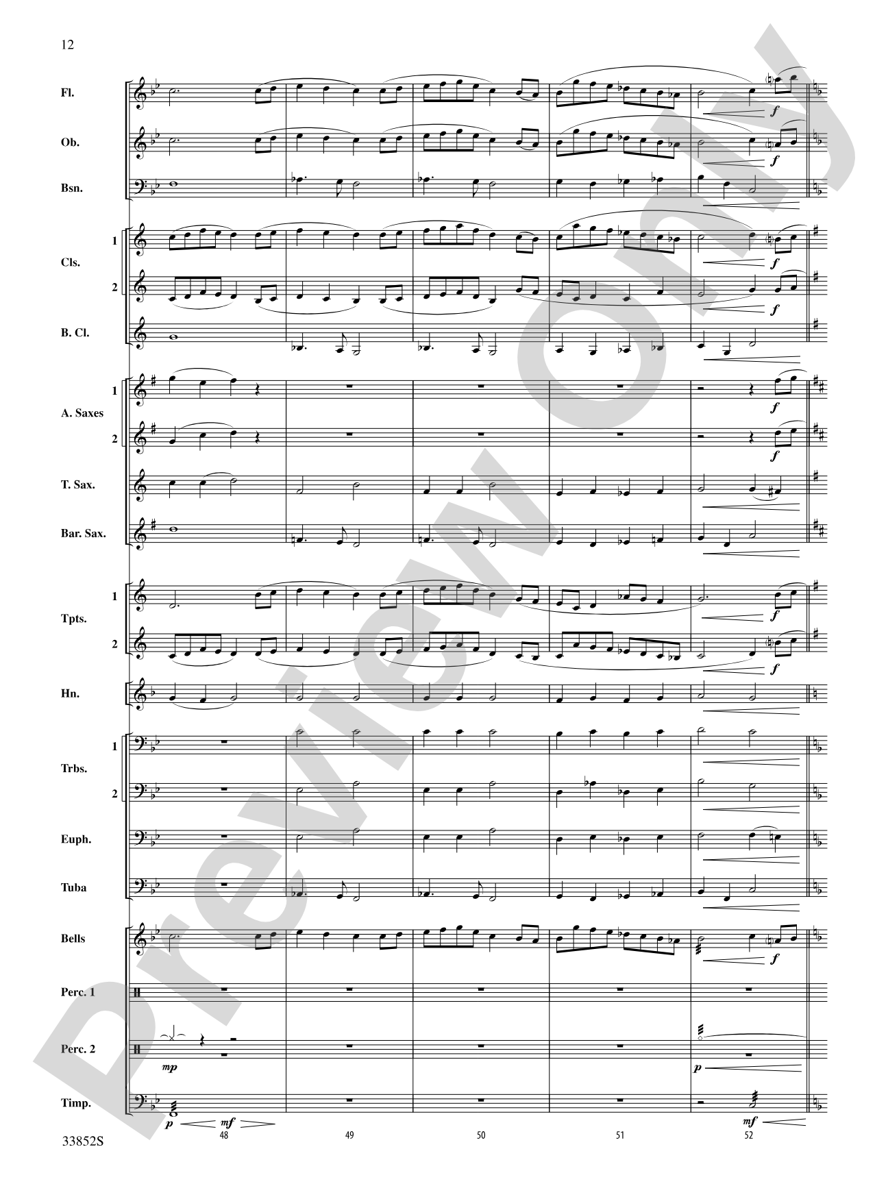 Monticello Mosaic: Concert Band Conductor Score & Parts