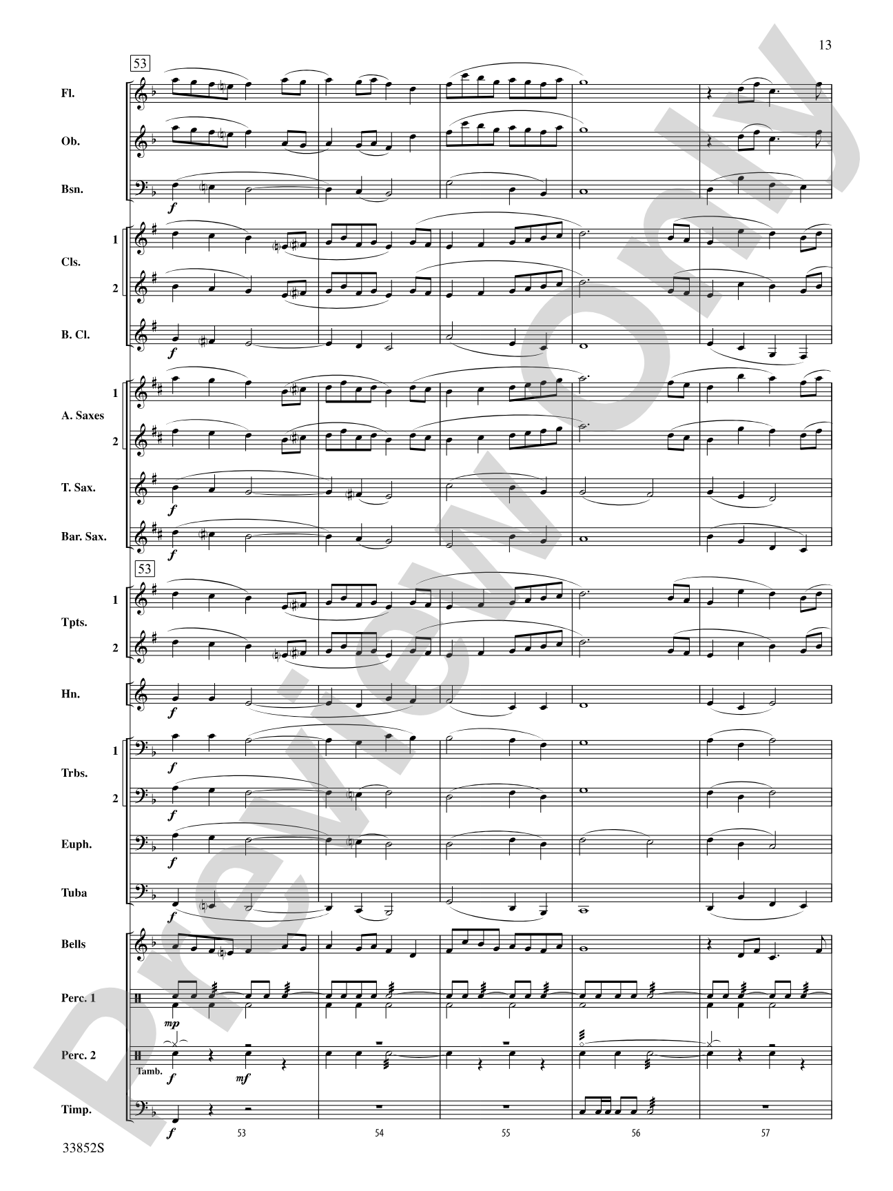 Monticello Mosaic: Concert Band Conductor Score & Parts