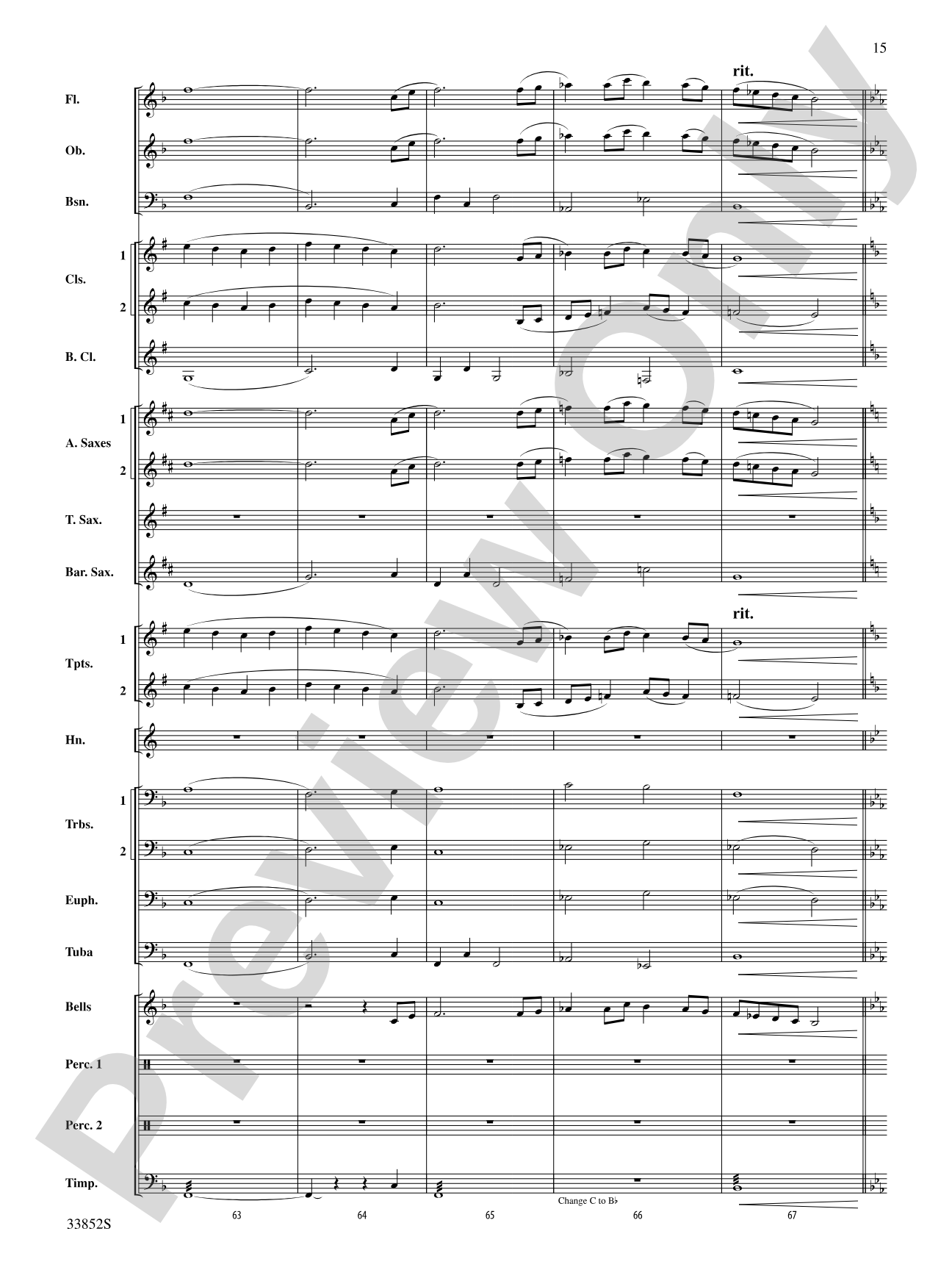 Monticello Mosaic: Concert Band Conductor Score & Parts