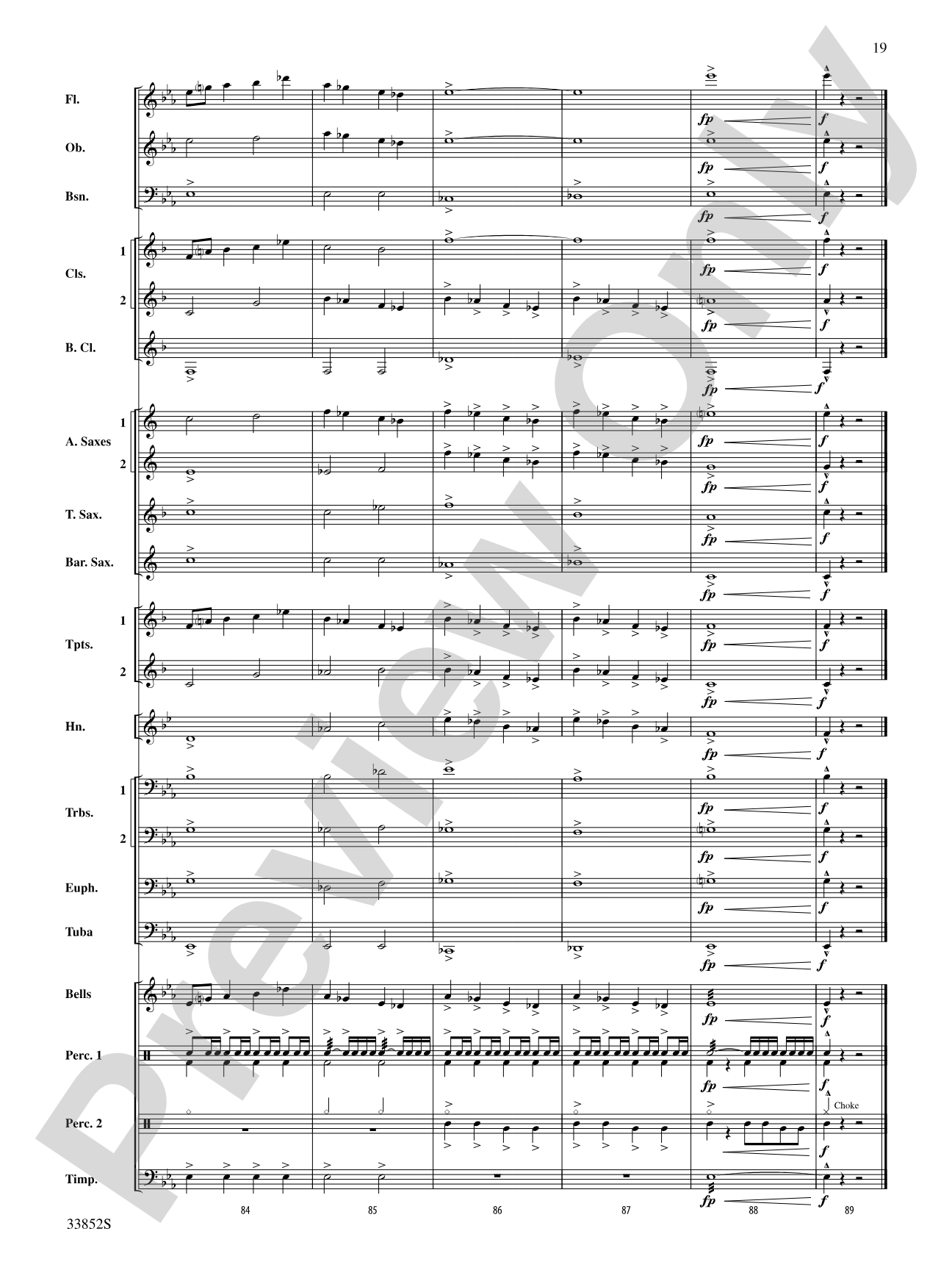 Monticello Mosaic: Concert Band Conductor Score & Parts