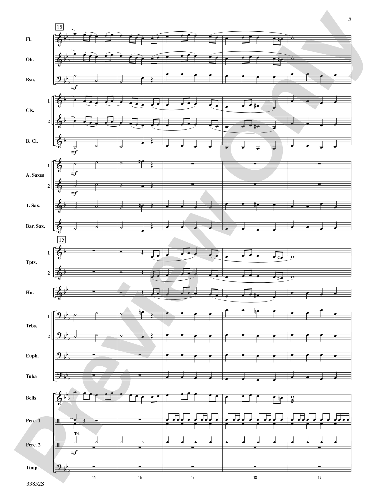 Monticello Mosaic: Concert Band Conductor Score & Parts