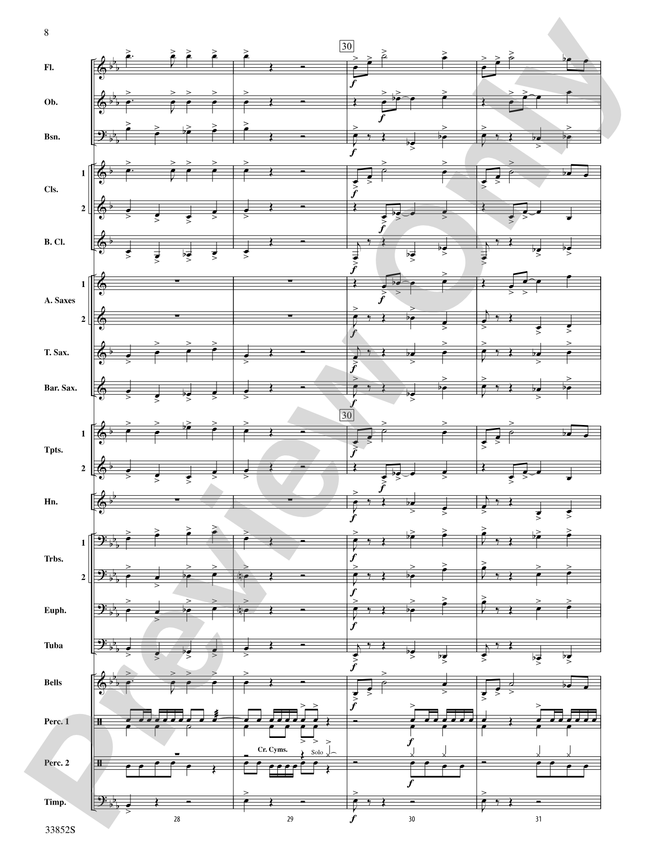 Monticello Mosaic: Concert Band Conductor Score & Parts