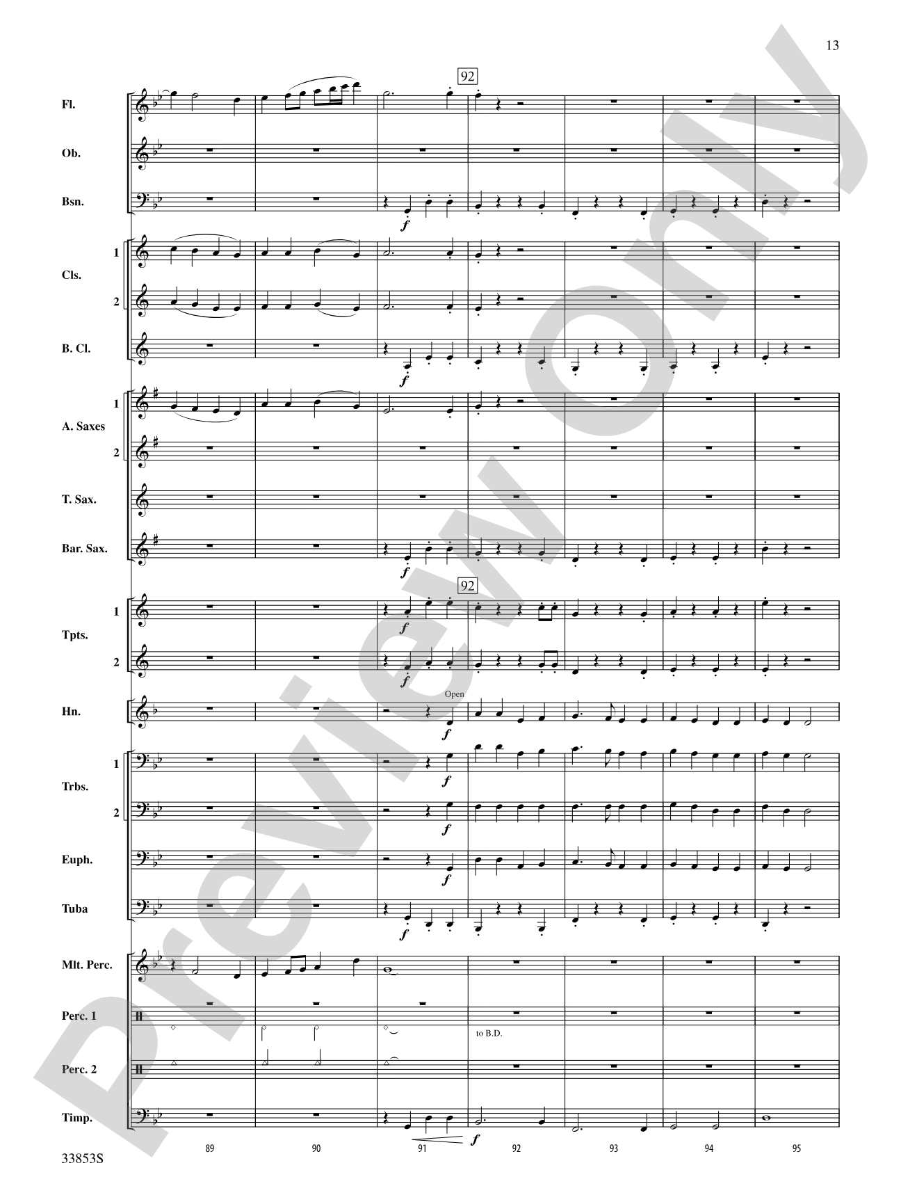 The Moon of Winter (The Huron Carol): Concert Band Conductor Score & Parts