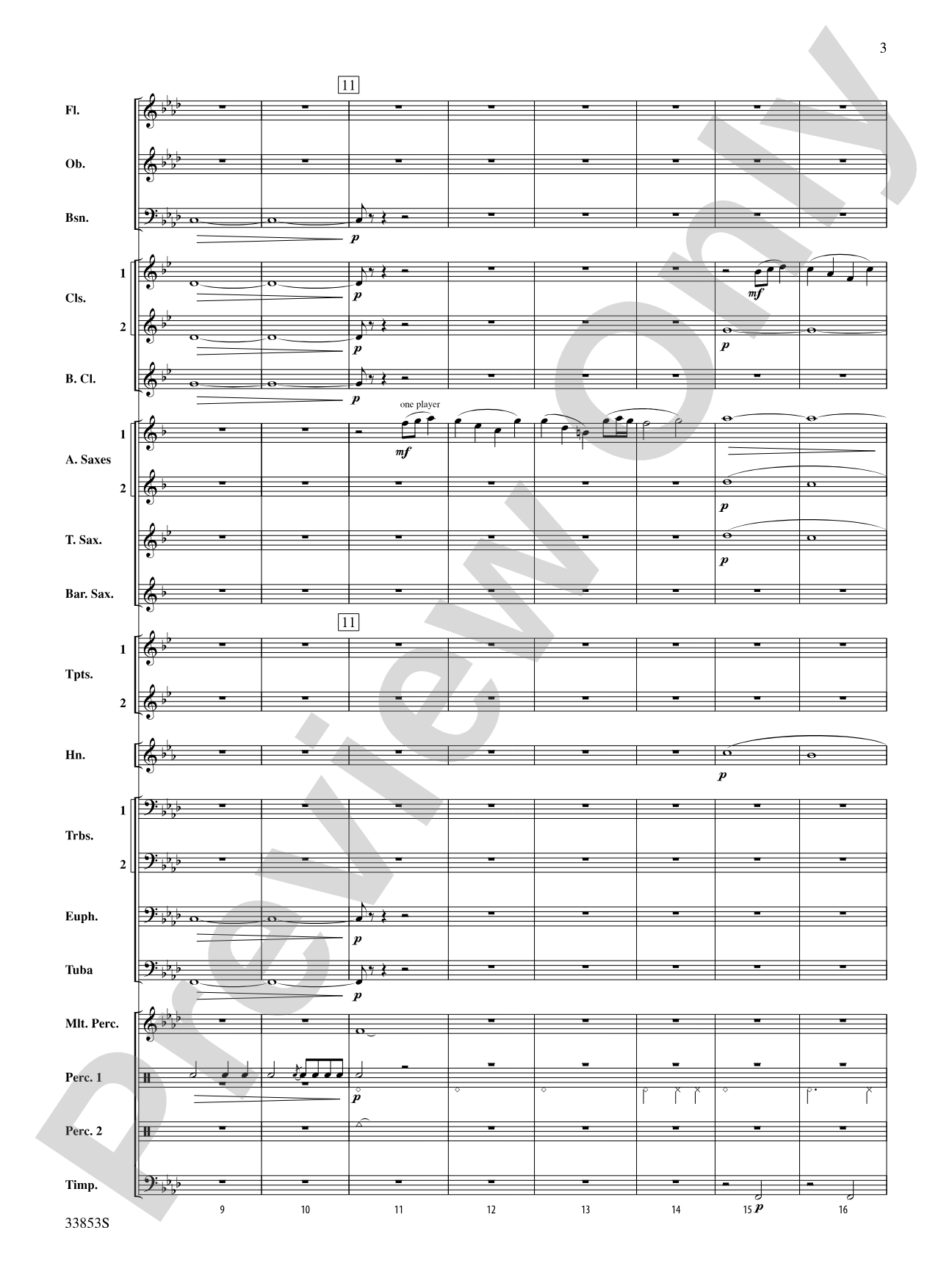 The Moon of Winter (The Huron Carol): Concert Band Conductor Score & Parts