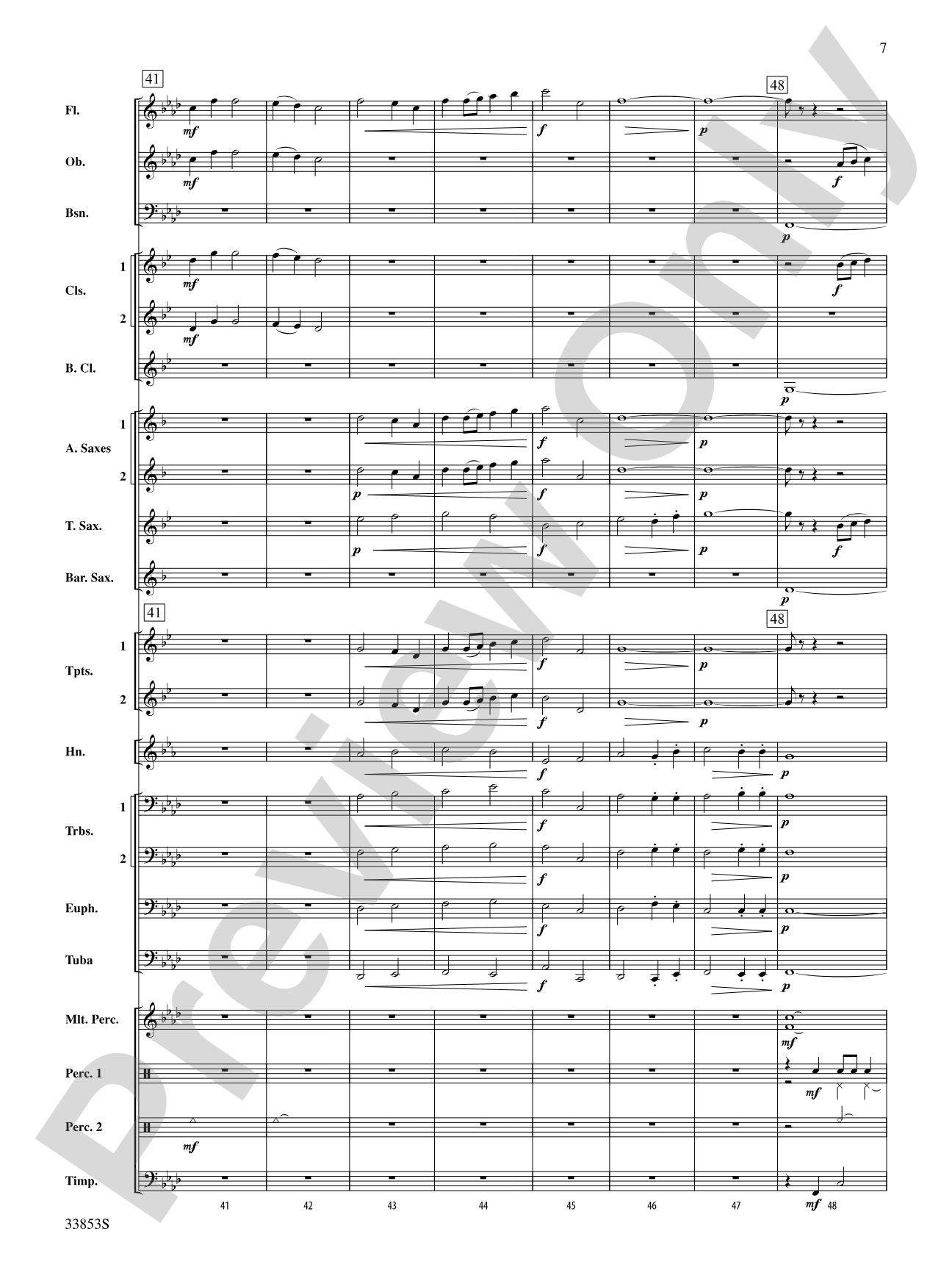 The Moon of Winter (The Huron Carol): Concert Band Conductor Score & Parts