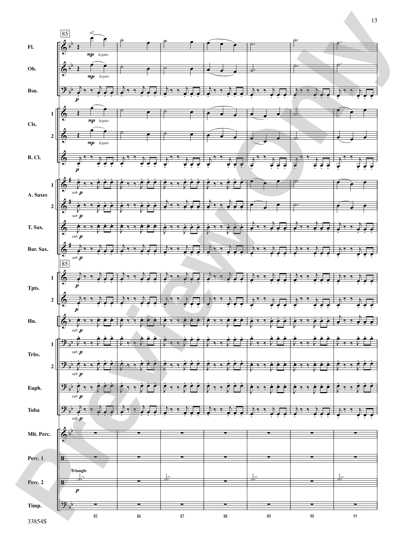 Bluster: Concert Band Conductor Score & Parts