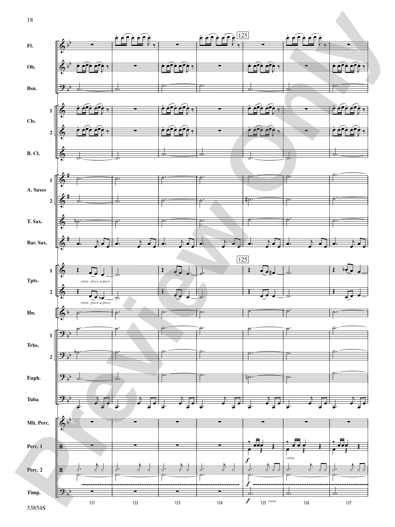Bluster: Concert Band Conductor Score & Parts