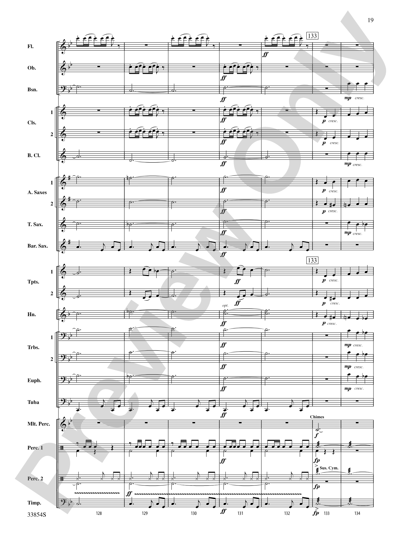 Bluster: Concert Band Conductor Score & Parts