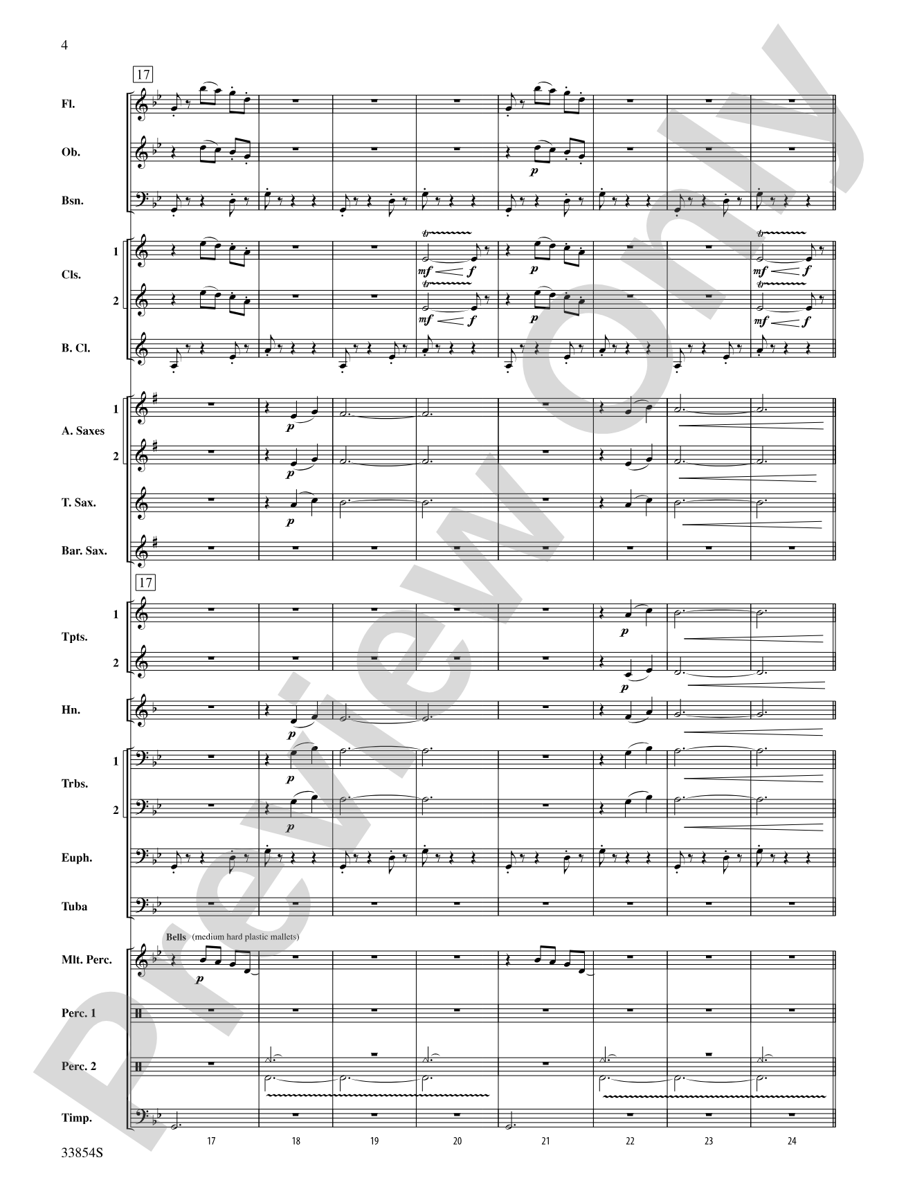 Bluster: Concert Band Conductor Score & Parts