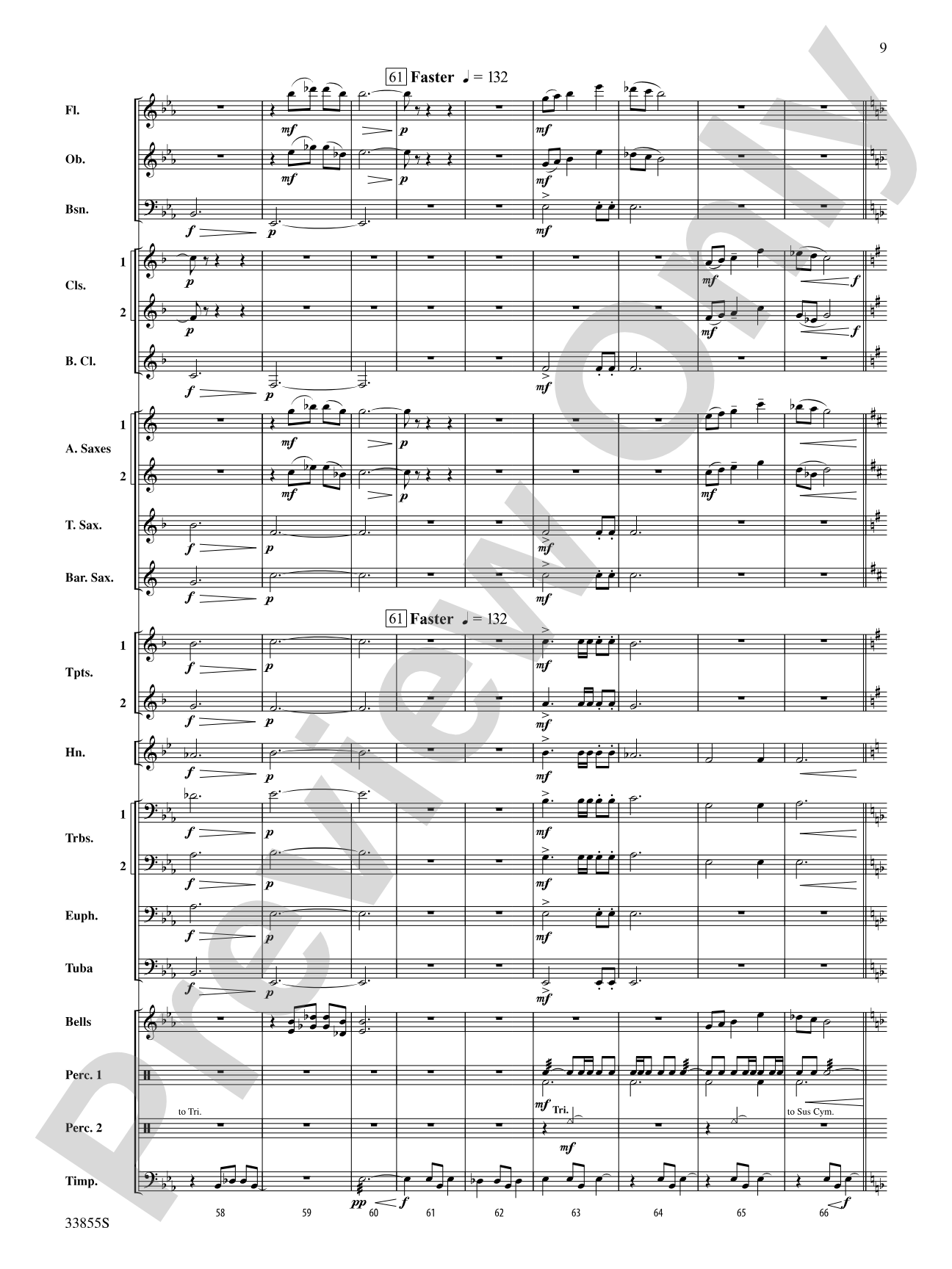 Variations on an English Folk Song: Concert Band Conductor Score & Parts