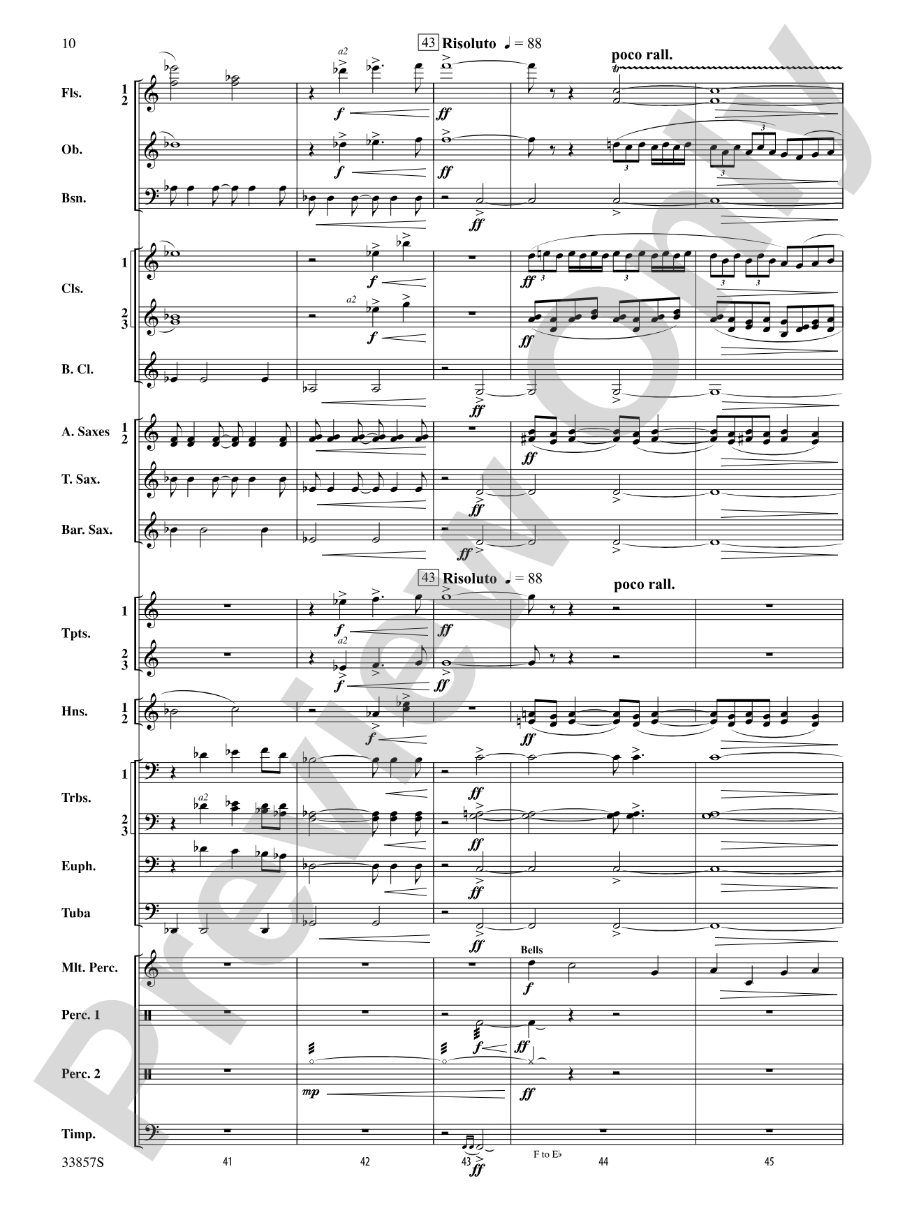 One Thousand Cranes: Concert Band Conductor Score & Parts
