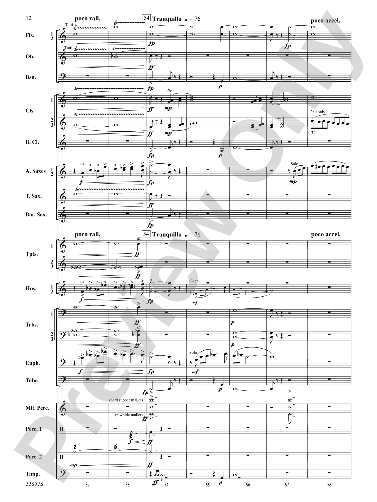 One Thousand Cranes: Concert Band Conductor Score & Parts