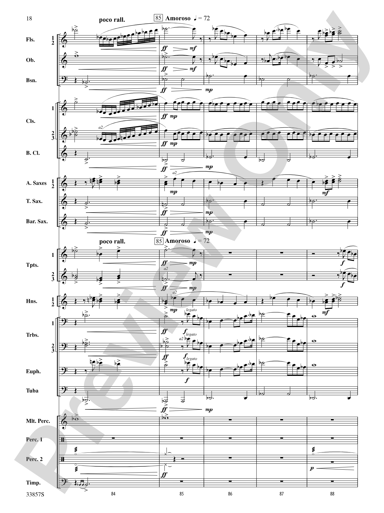 One Thousand Cranes: Concert Band Conductor Score & Parts
