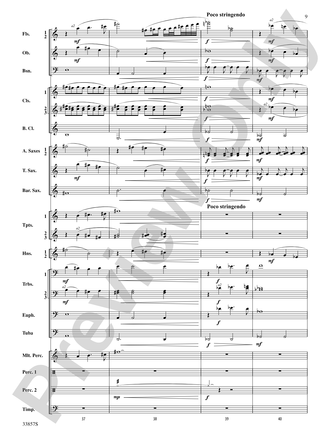 One Thousand Cranes: Concert Band Conductor Score & Parts