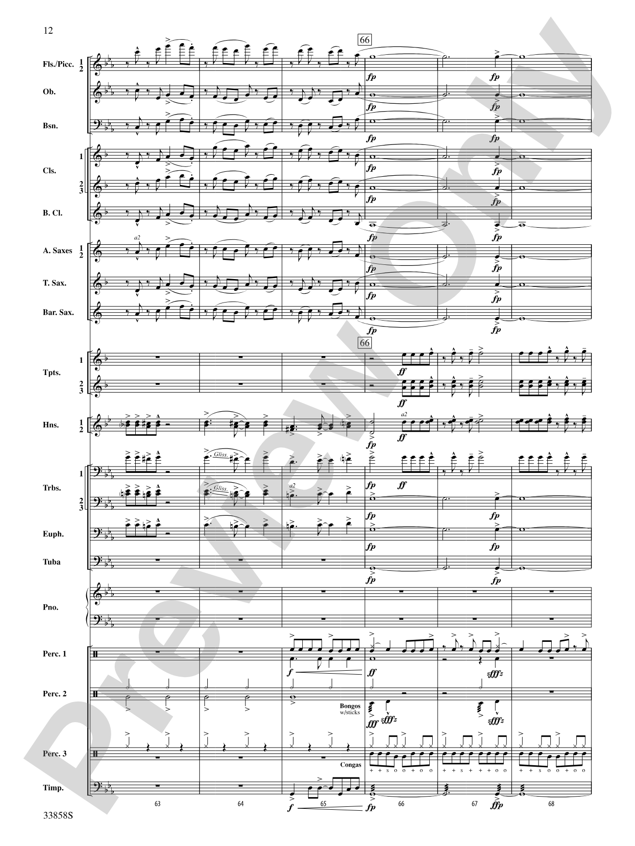 Danzas Cubanas: Concert Band Conductor Score & Parts