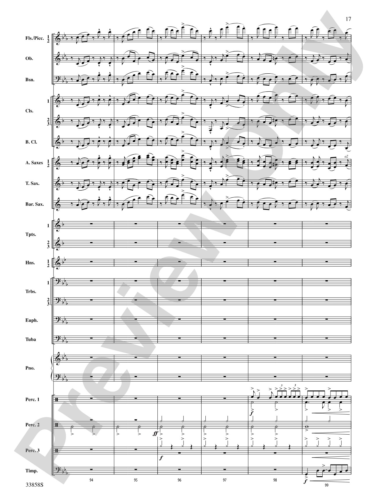 Danzas Cubanas: Concert Band Conductor Score & Parts