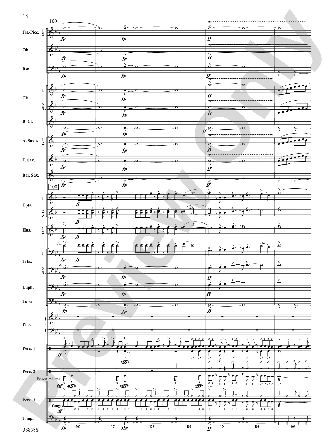 Danzas Cubanas: Concert Band Conductor Score & Parts