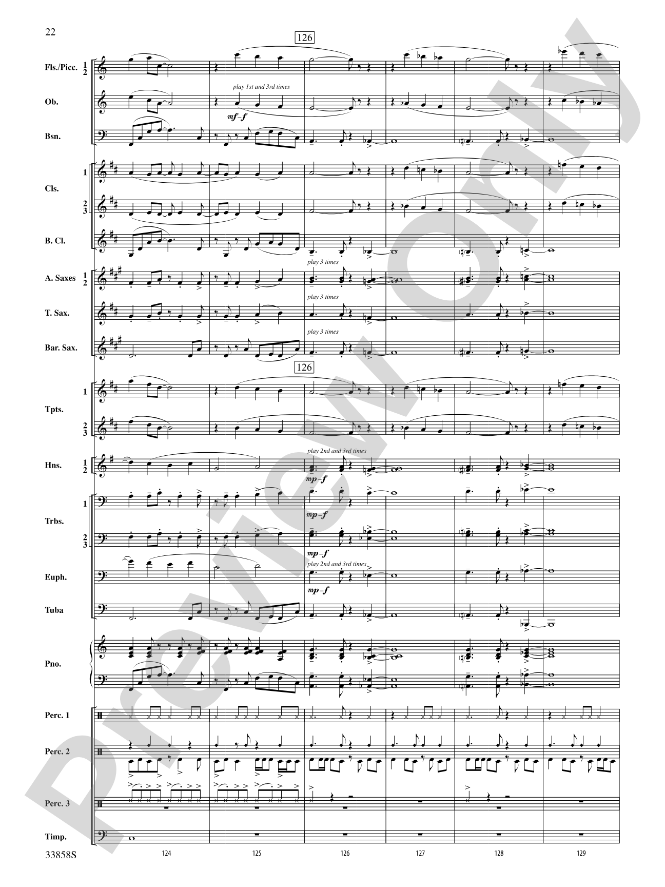 Danzas Cubanas: Concert Band Conductor Score & Parts