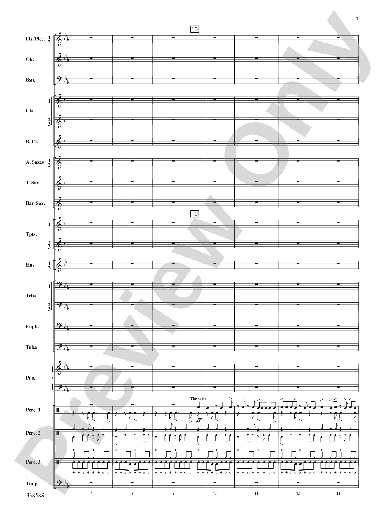 Danzas Cubanas: Concert Band Conductor Score & Parts
