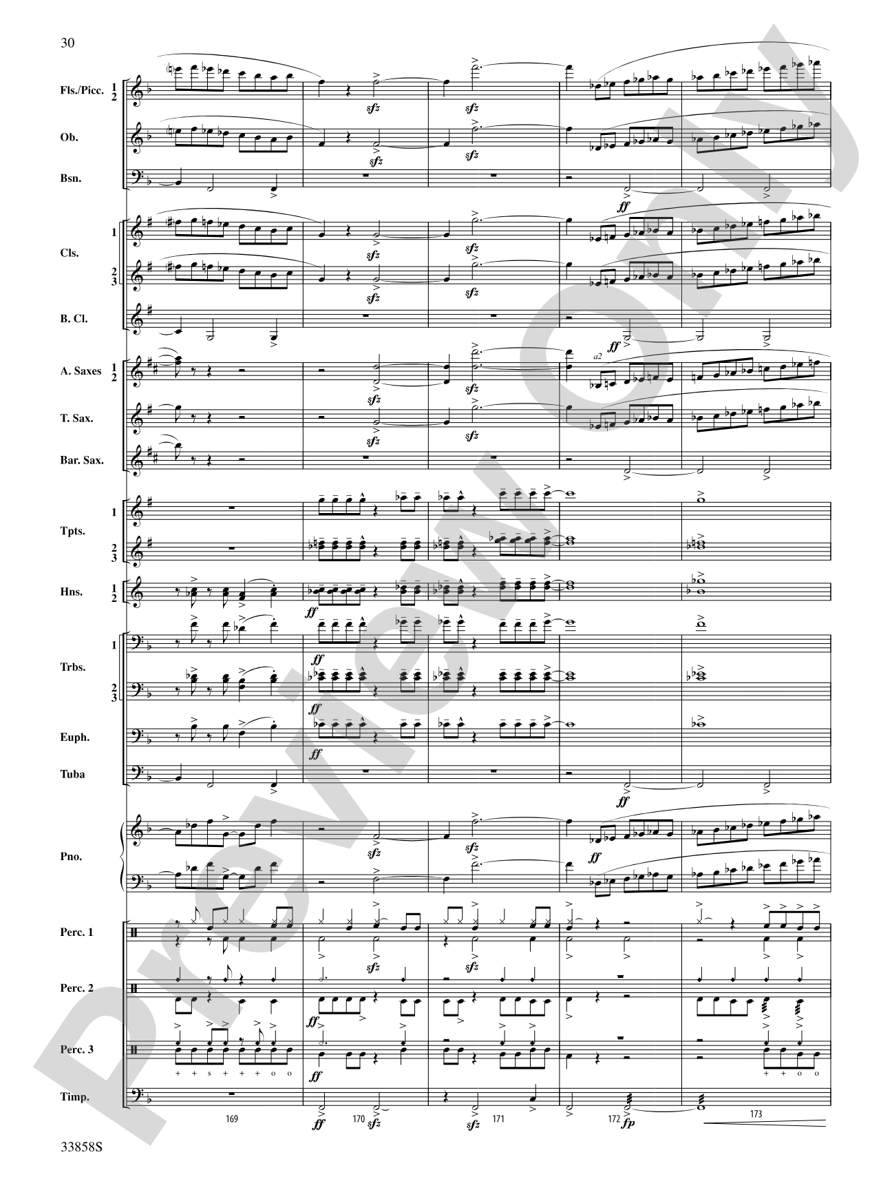 Danzas Cubanas: Concert Band Conductor Score & Parts