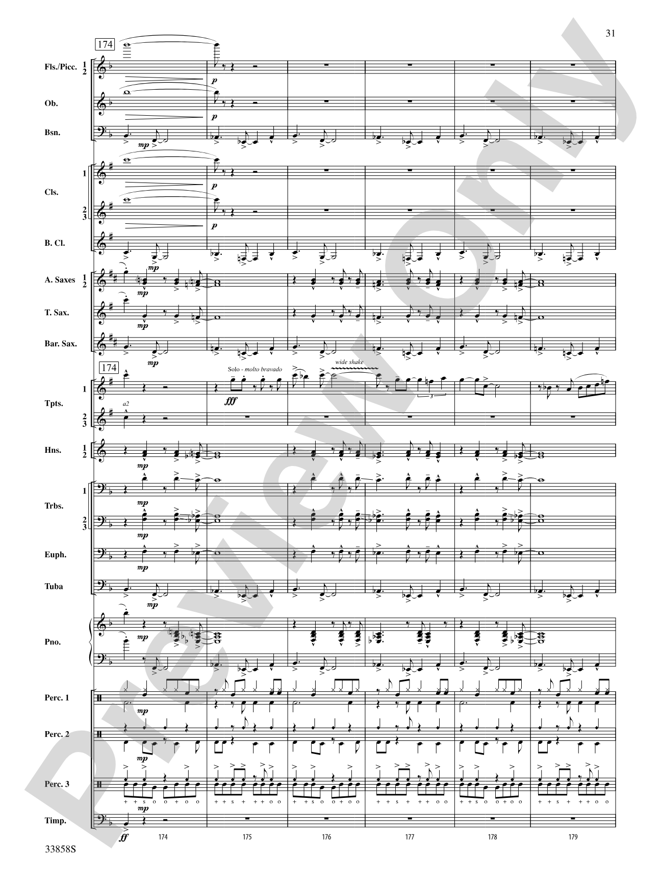 Danzas Cubanas: Concert Band Conductor Score & Parts