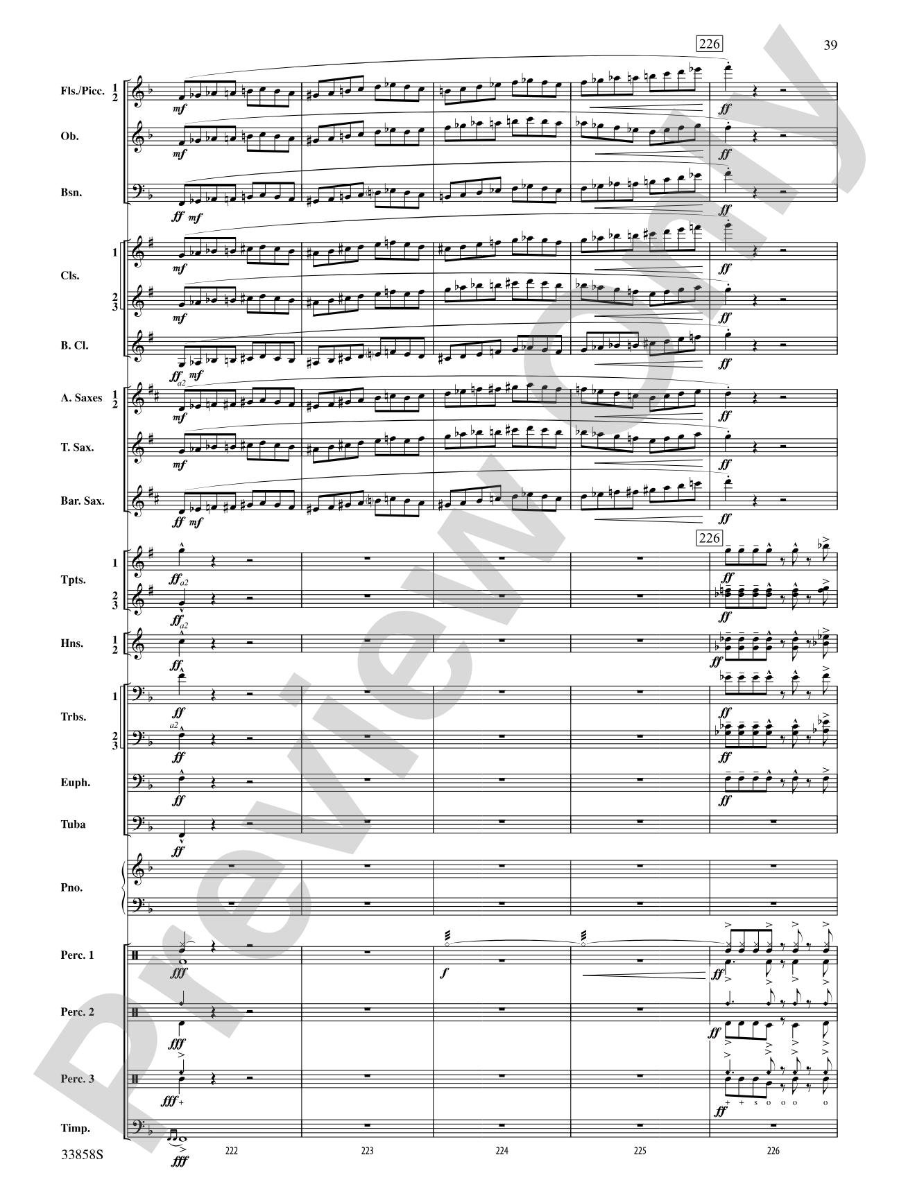Danzas Cubanas: Concert Band Conductor Score & Parts