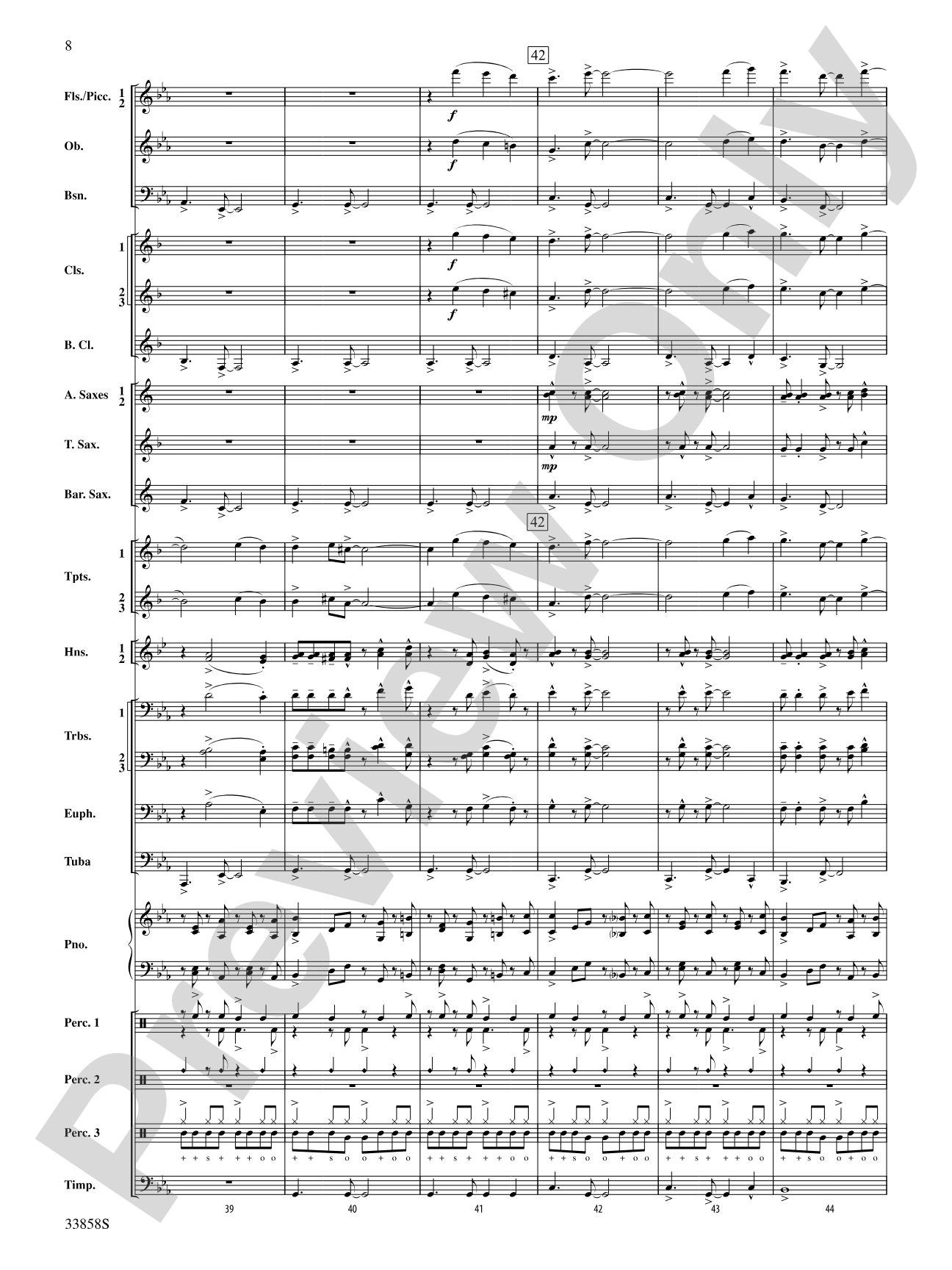 Danzas Cubanas: Concert Band Conductor Score & Parts