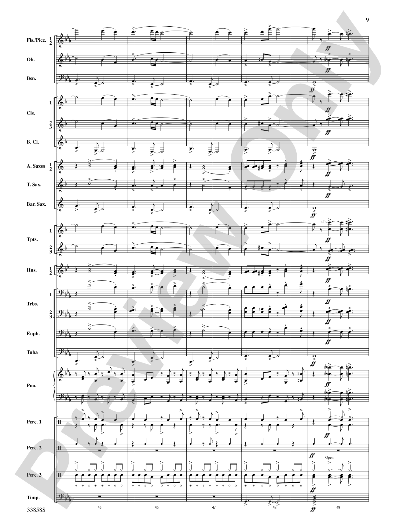 Danzas Cubanas: Concert Band Conductor Score & Parts