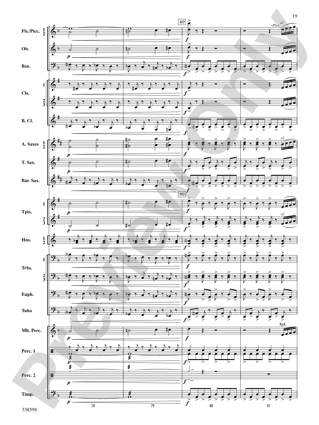 March of the Trolls: Concert Band Conductor Score & Parts